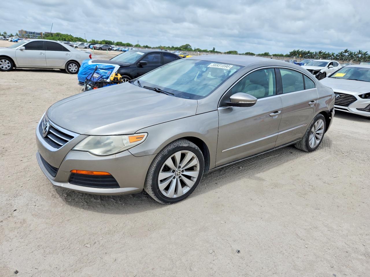 2012 Volkswagen Cc Sport Gray vin: WVWMN7ANXCE515391