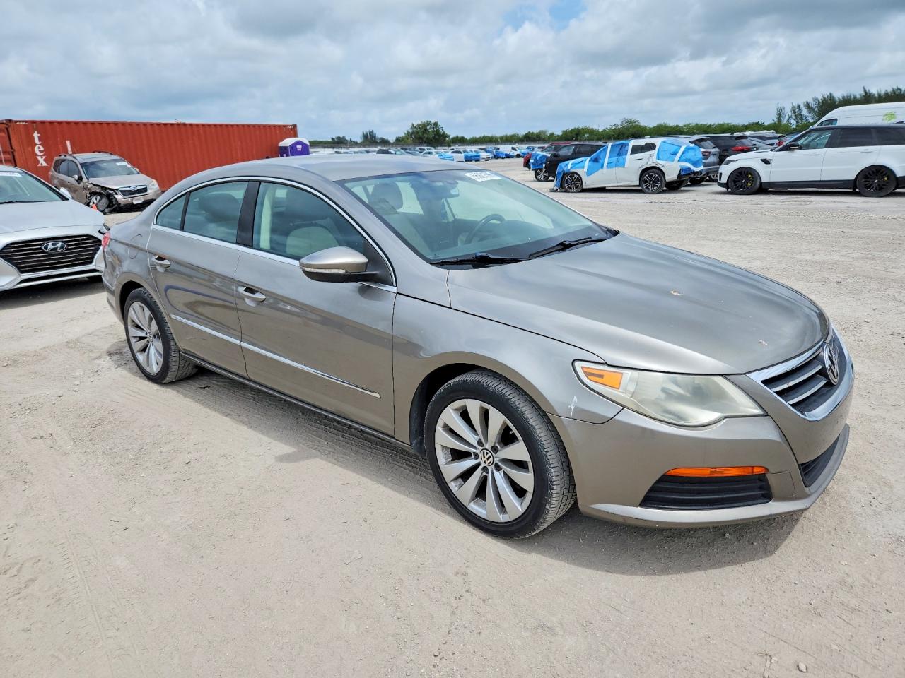 2012 Volkswagen Cc Sport Gray vin: WVWMN7ANXCE515391
