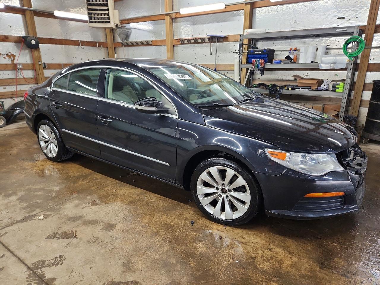 2012 Volkswagen Cc Sport Black vin: WVWMN7ANXCE535639