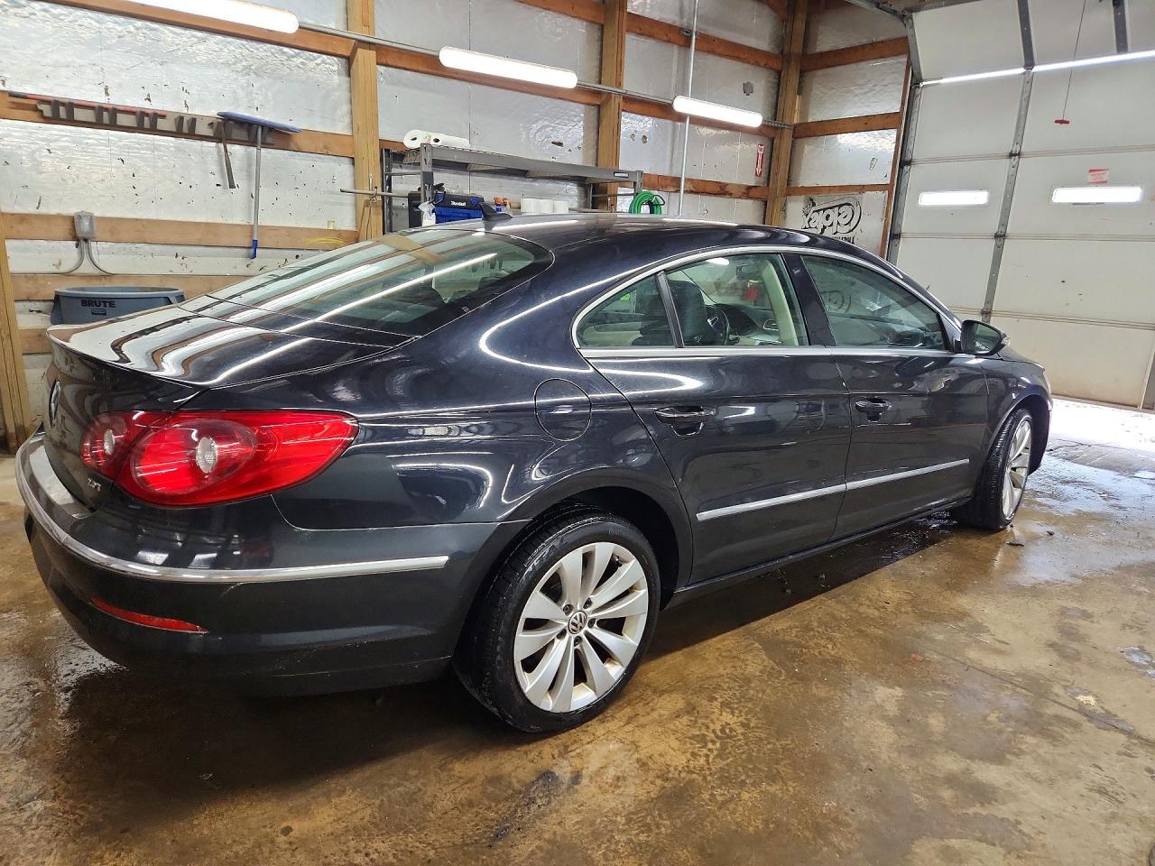 2012 Volkswagen Cc Sport Black vin: WVWMN7ANXCE535639