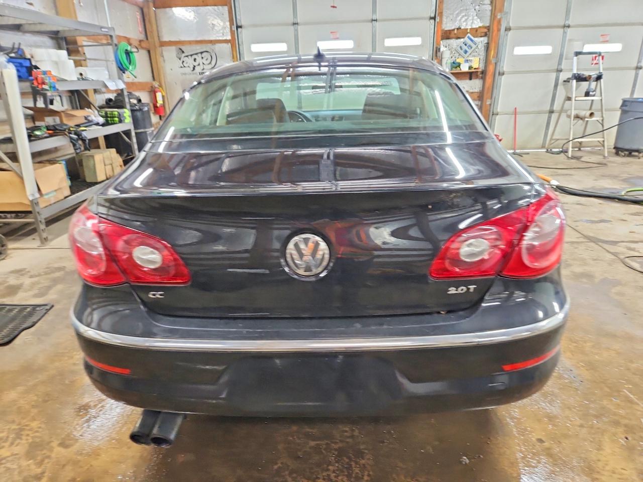 2012 Volkswagen Cc Sport Black vin: WVWMN7ANXCE535639