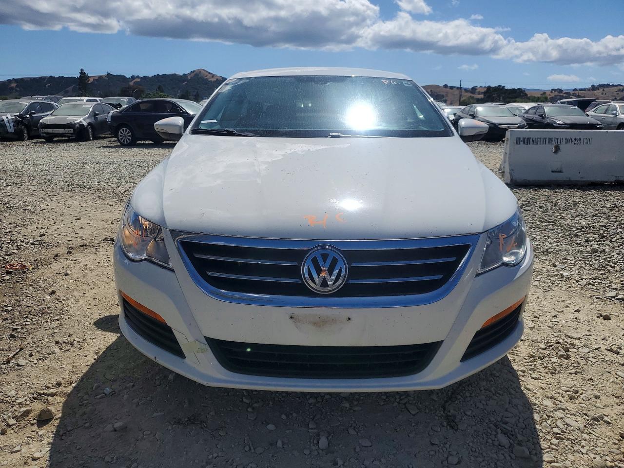 2012 Volkswagen Cc Sport White vin: WVWMN7ANXCE540923