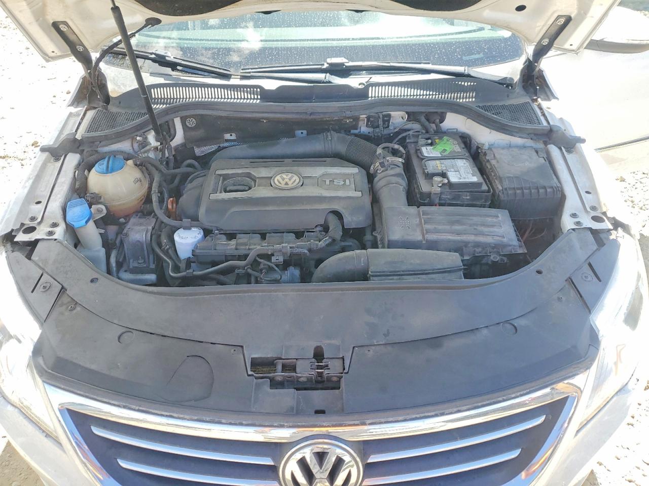 2012 Volkswagen Cc Sport White vin: WVWMN7ANXCE540923