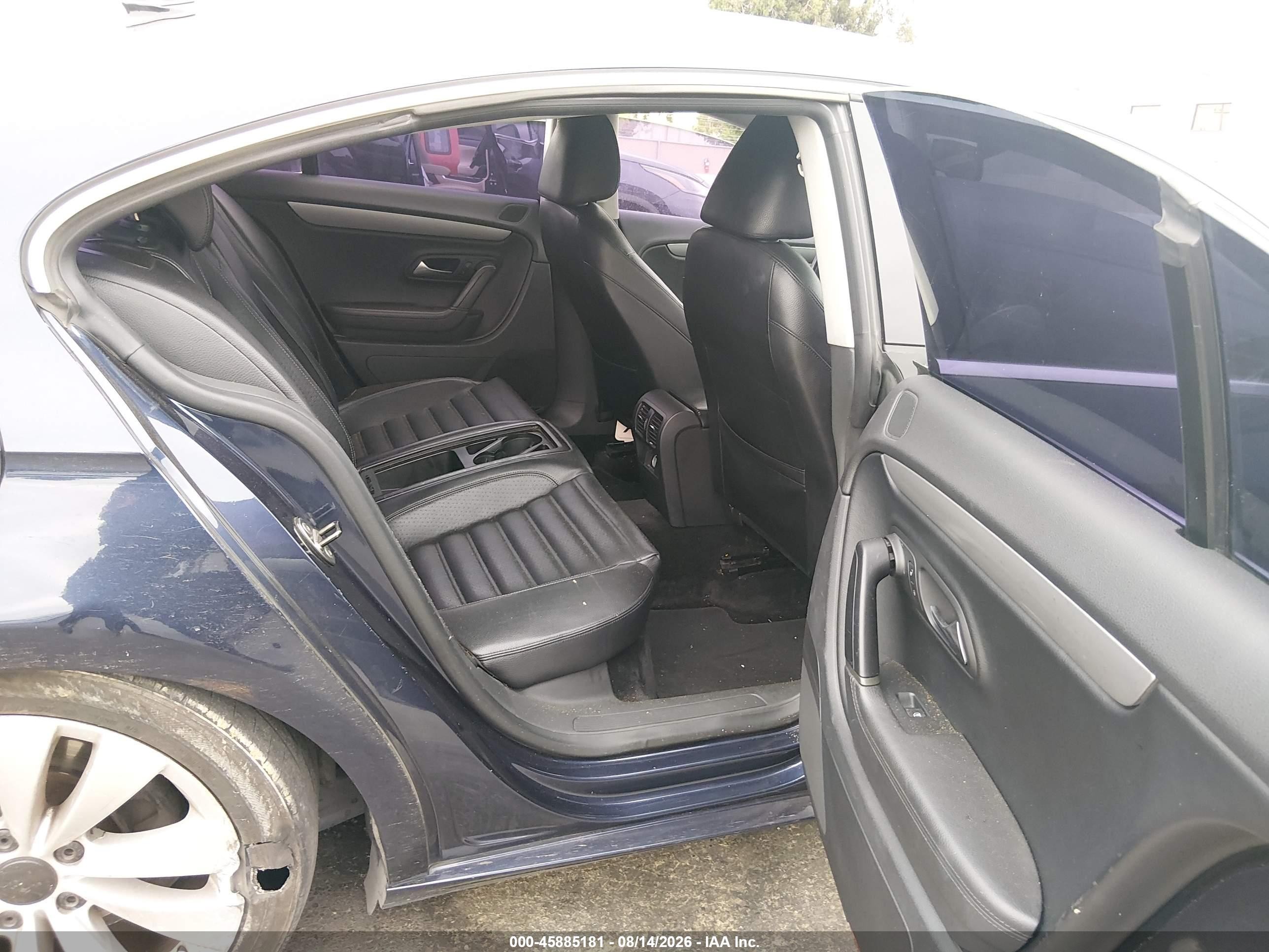 2012 Volkswagen Cc Sport Blue vin: WVWMP7AN0CE506788
