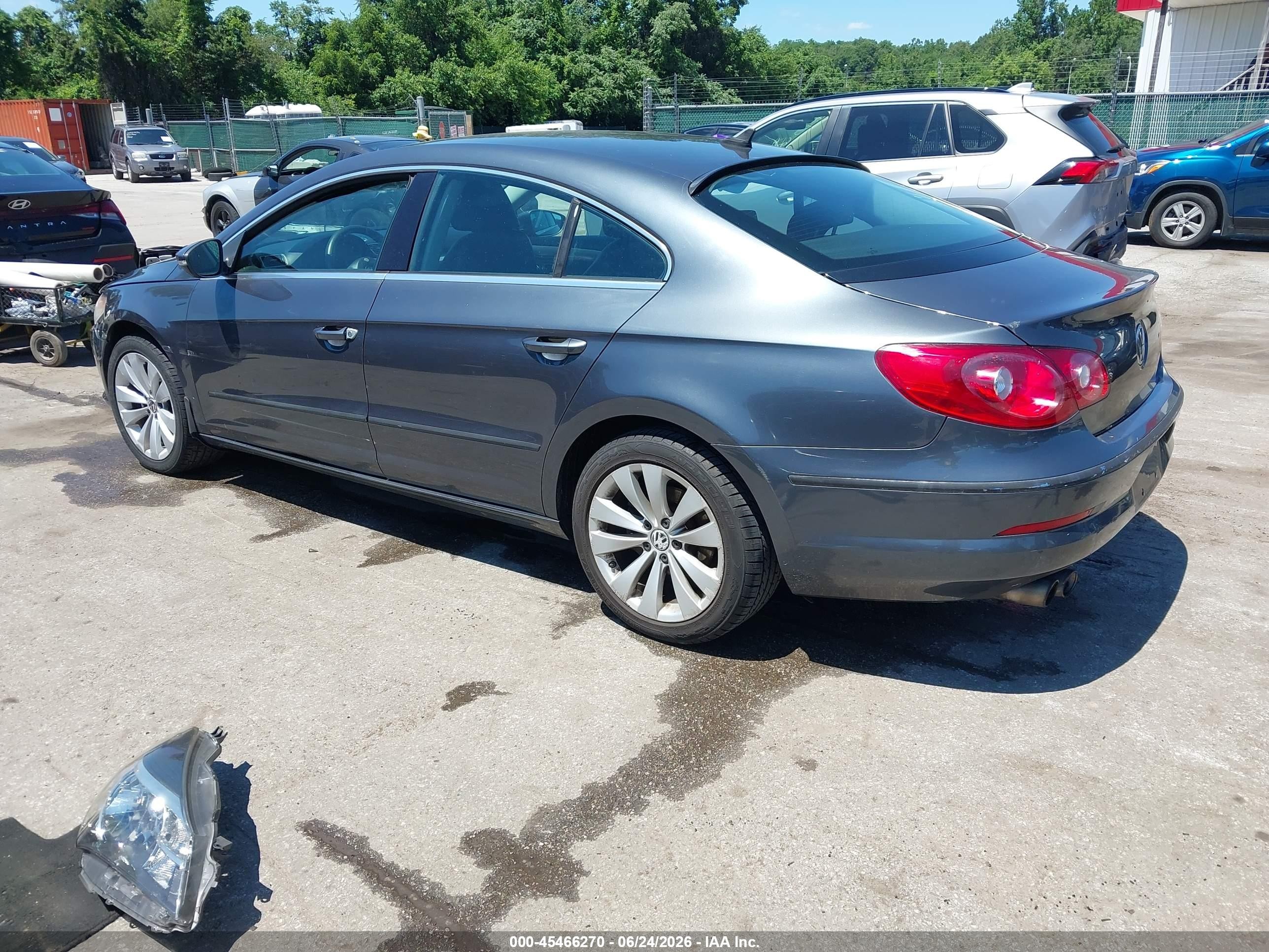 2012 Volkswagen Cc Sport Gray vin: WVWMP7AN0CE507925