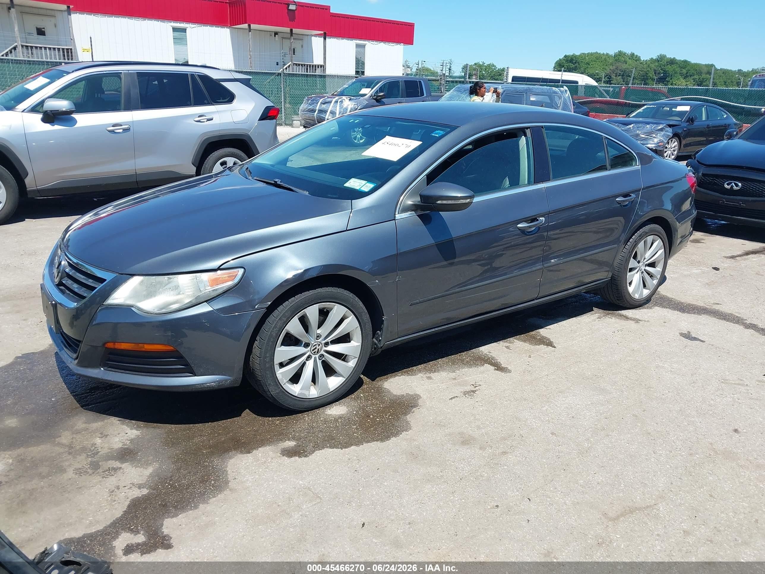 2012 Volkswagen Cc Sport Gray vin: WVWMP7AN0CE507925