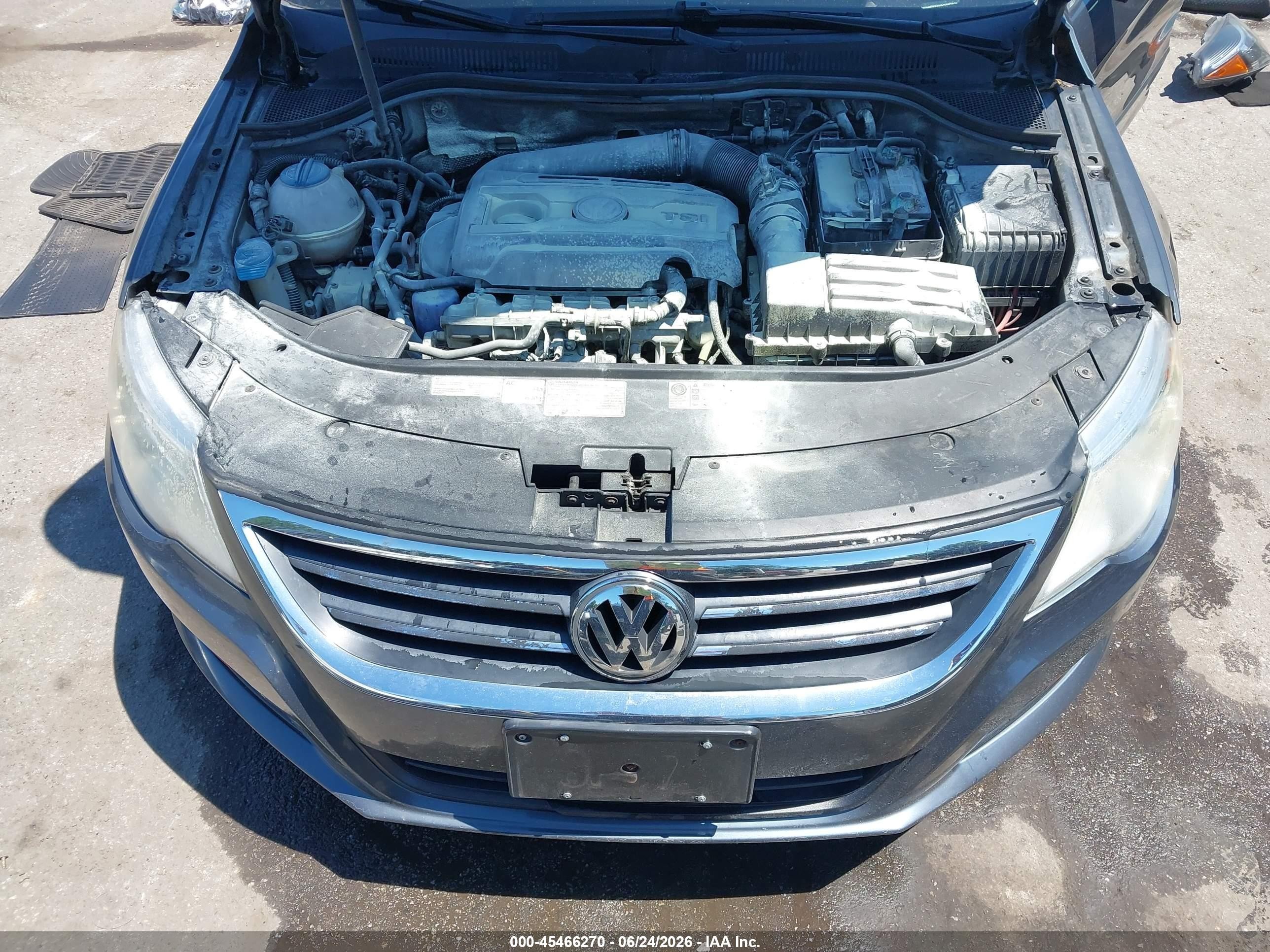 2012 Volkswagen Cc Sport Gray vin: WVWMP7AN0CE507925