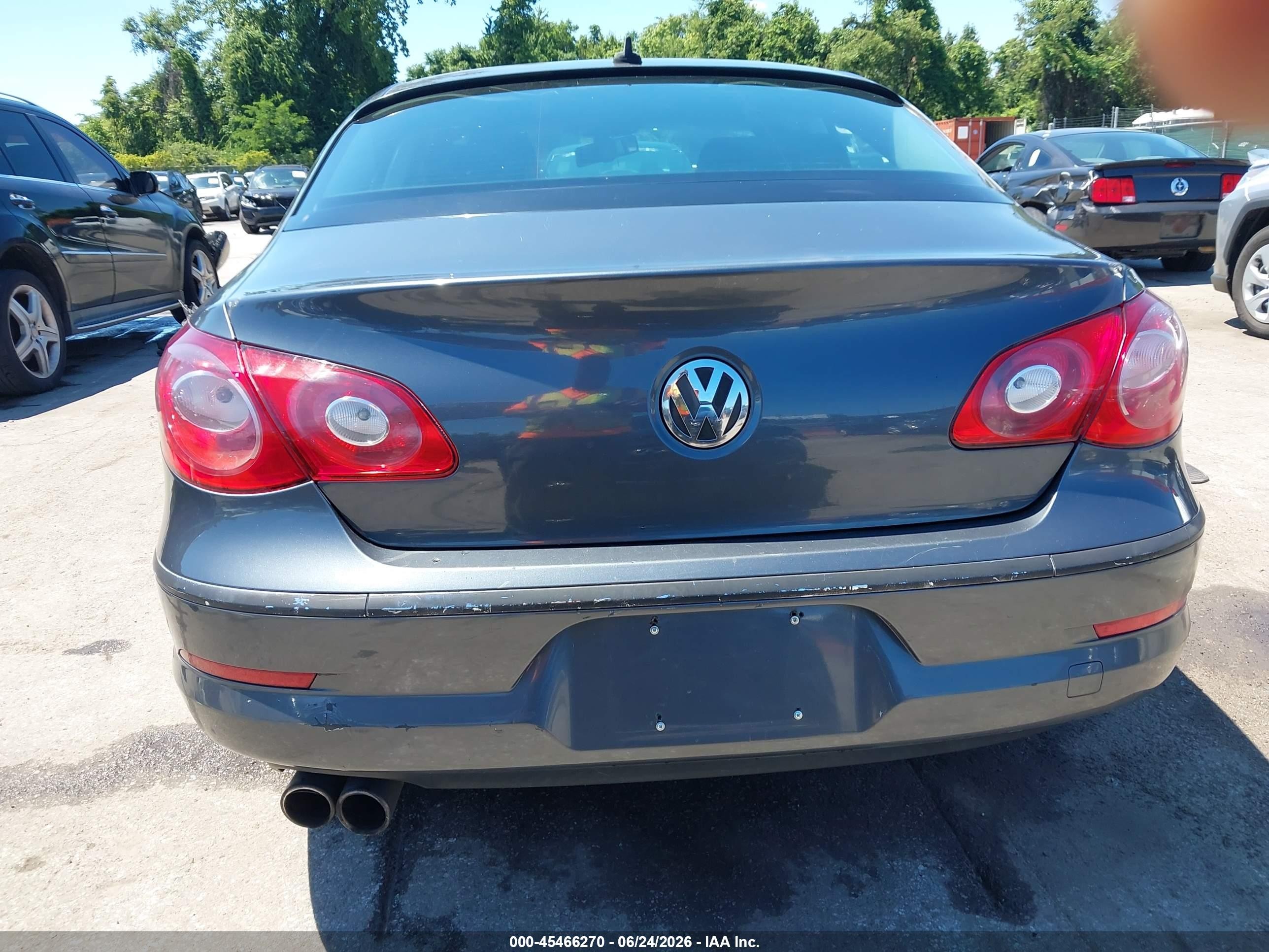 2012 Volkswagen Cc Sport Gray vin: WVWMP7AN0CE507925