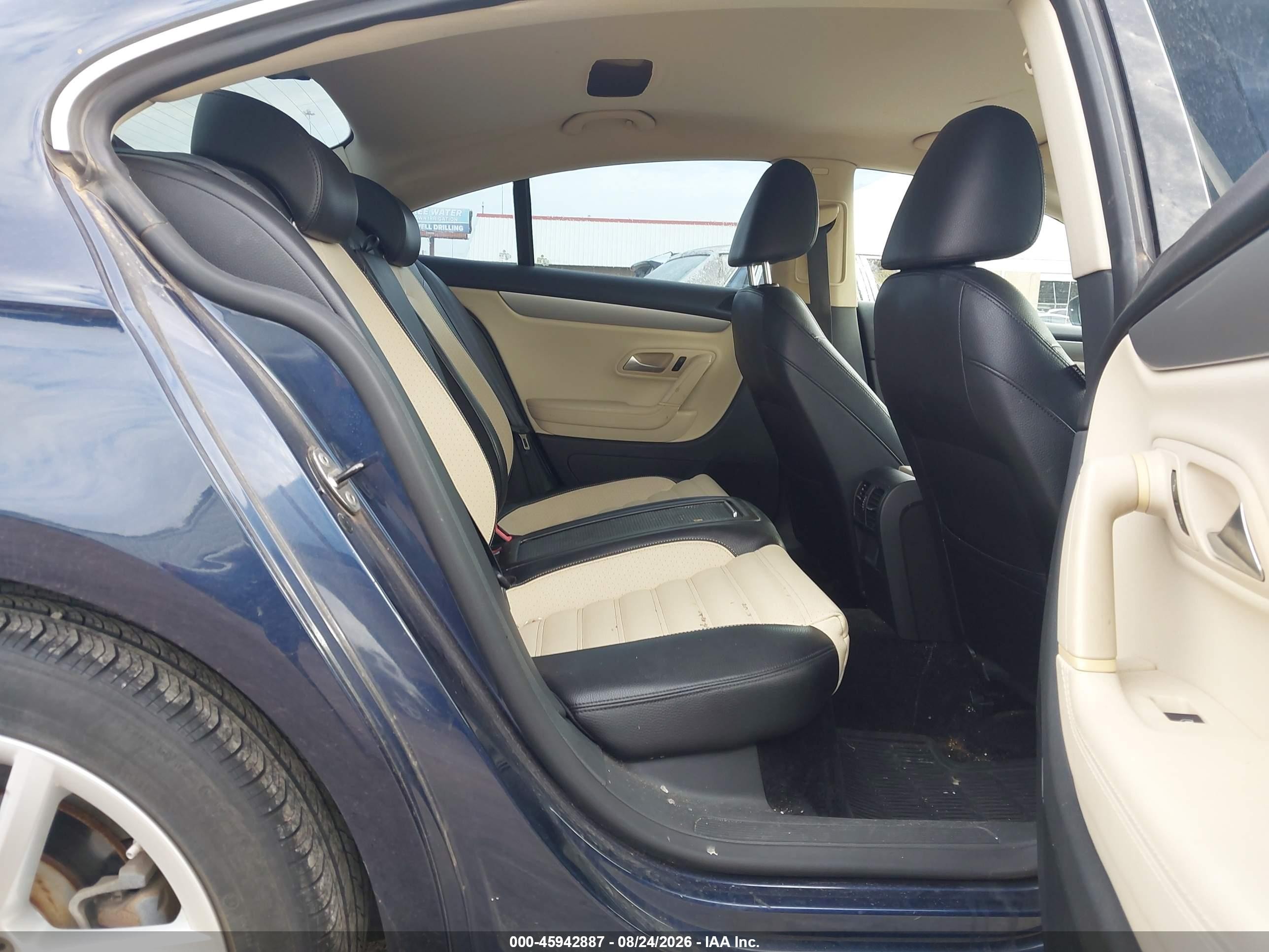 2012 Volkswagen Cc Sport Blue vin: WVWMP7AN0CE518262