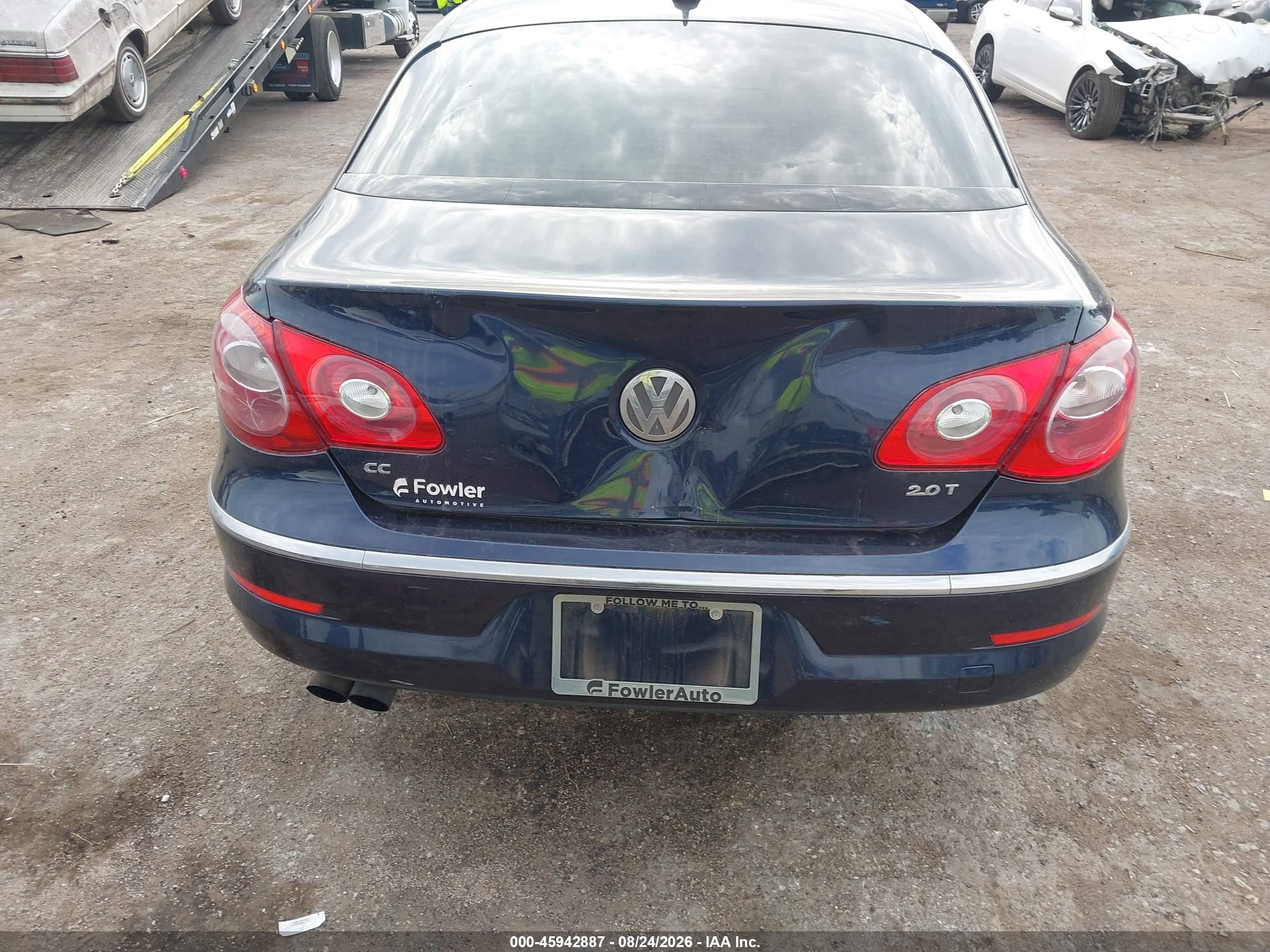 2012 Volkswagen Cc Sport Blue vin: WVWMP7AN0CE518262