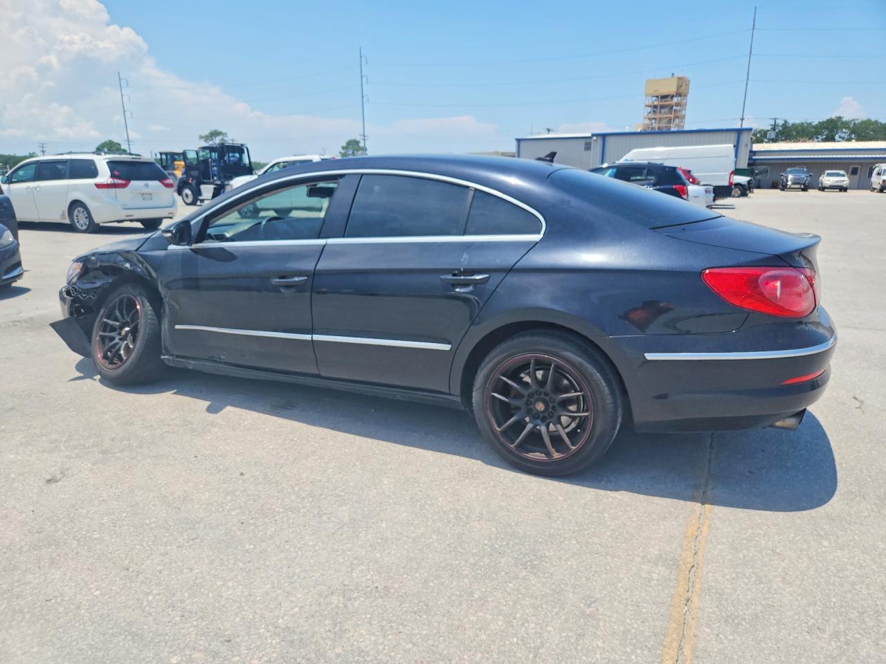 2012 Volkswagen Cc Sport Black vin: WVWMP7AN0CE537183