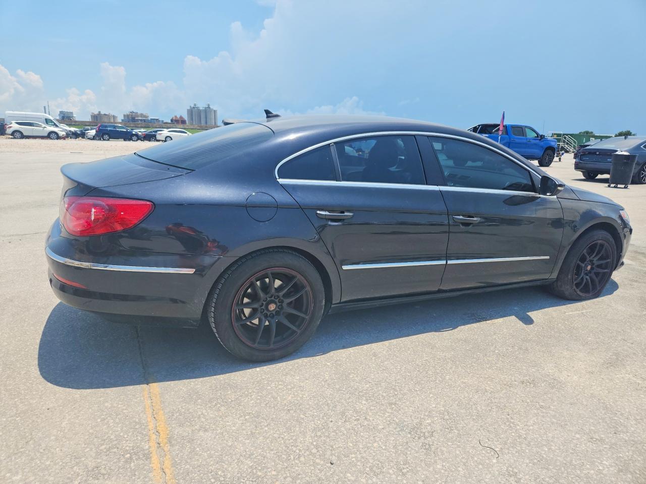 2012 Volkswagen Cc Sport Black vin: WVWMP7AN0CE537183
