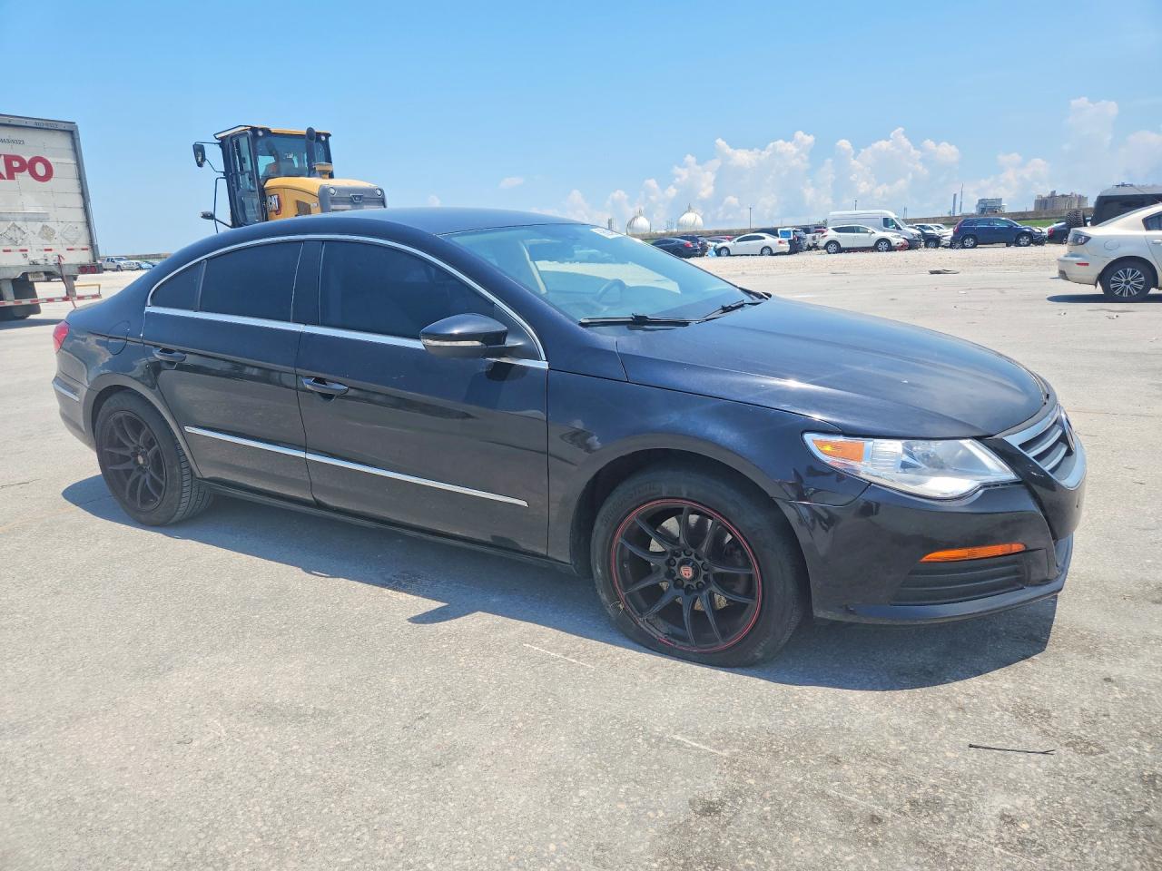 2012 Volkswagen Cc Sport Black vin: WVWMP7AN0CE537183
