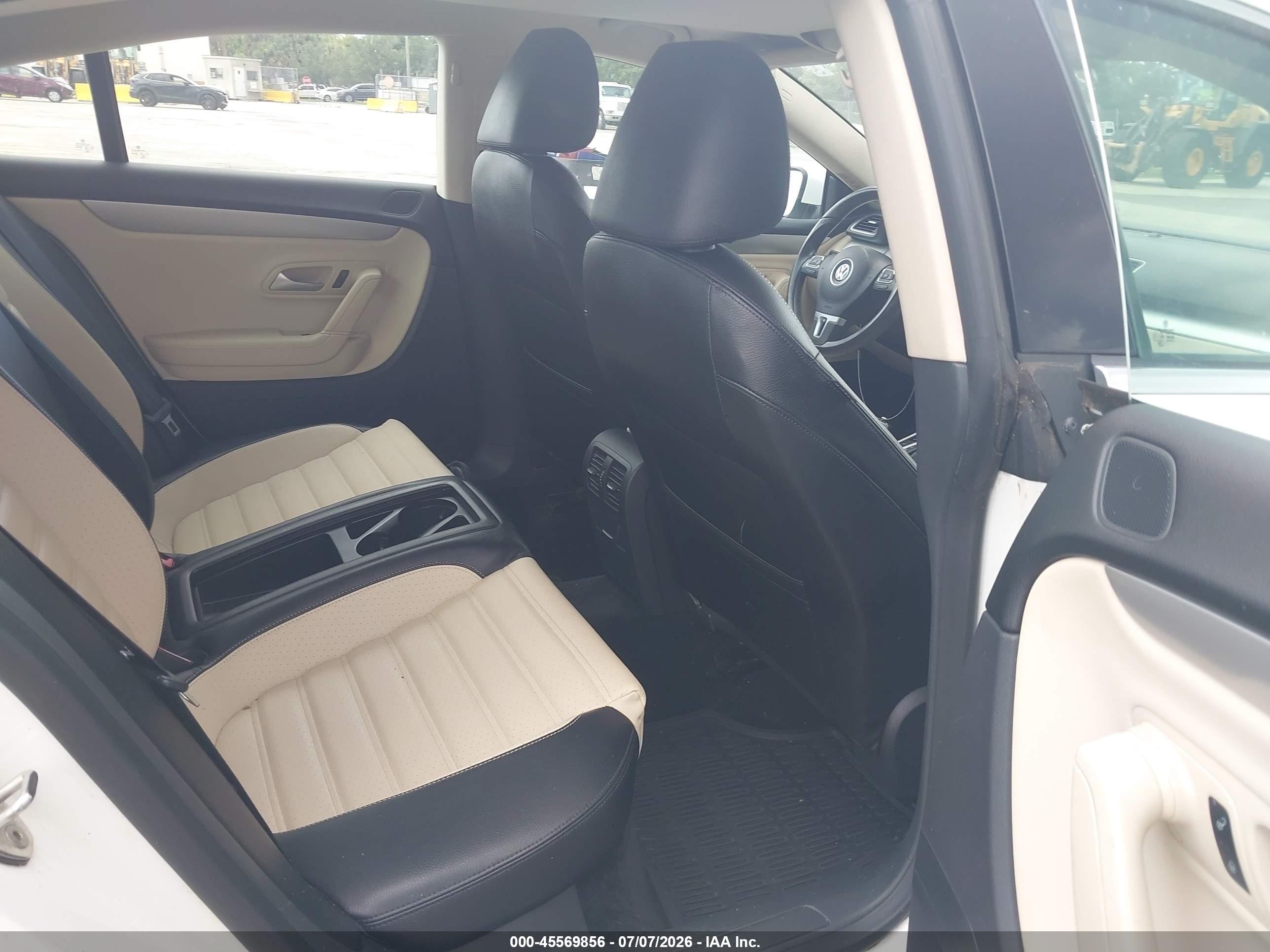 2012 Volkswagen Cc R-line White vin: WVWMP7AN0CE552525