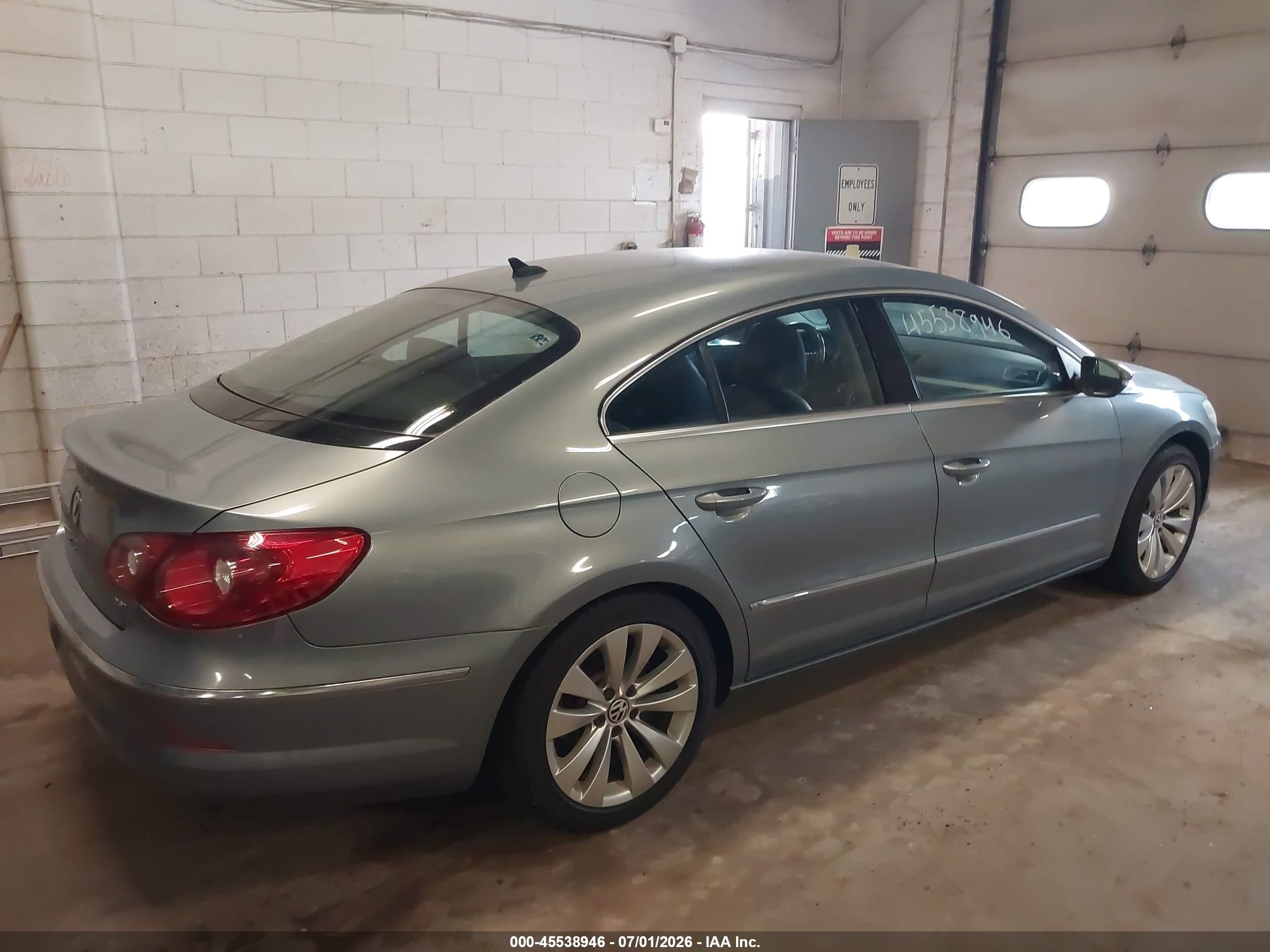 2012 Volkswagen Cc Sport Silver vin: WVWMP7AN1CE507190