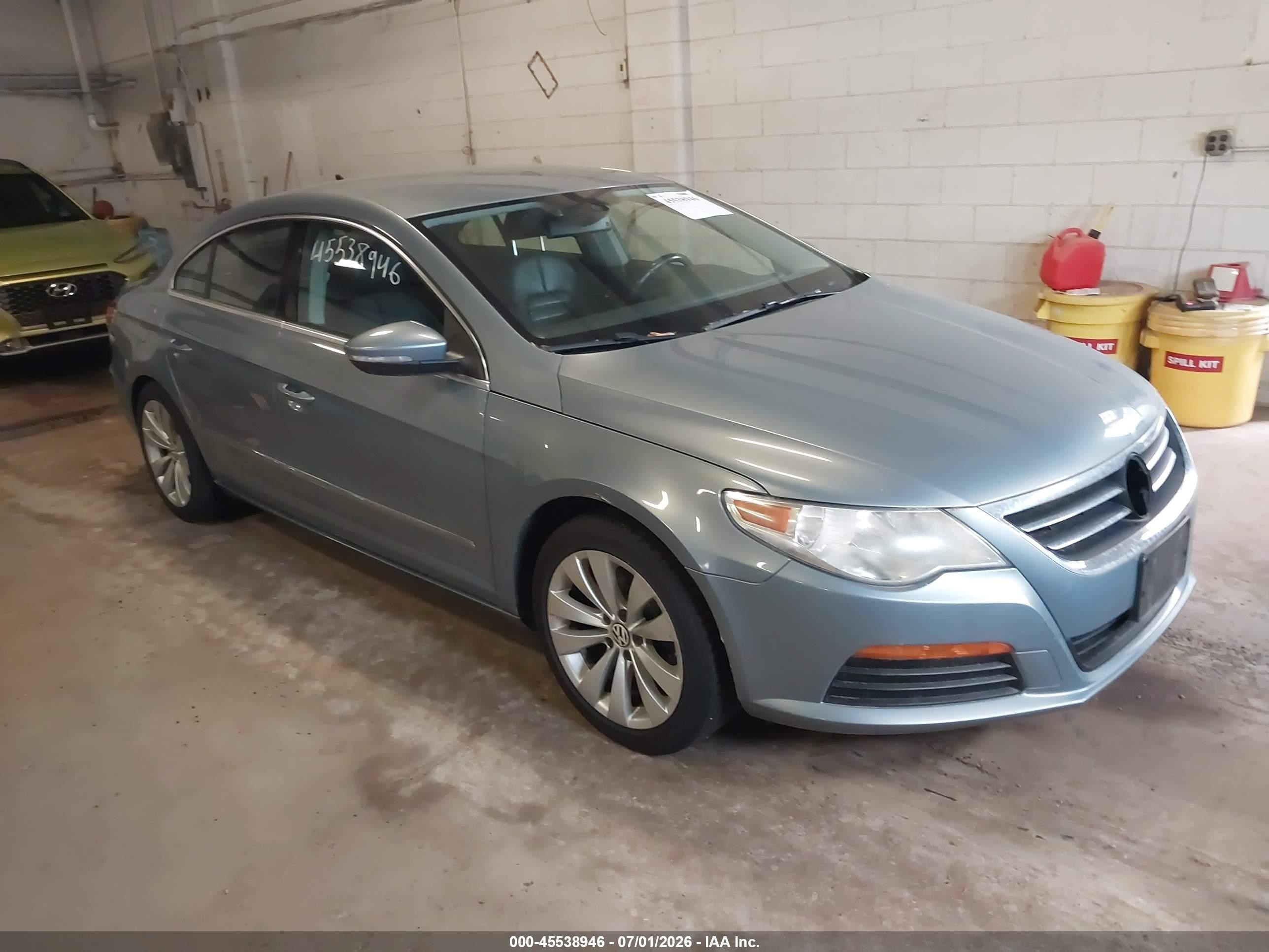 2012 Volkswagen Cc Sport Silver vin: WVWMP7AN1CE507190