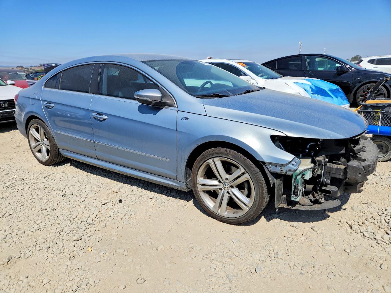 2012 Volkswagen Cc Sport Синий vin: WVWMP7AN1CE507397