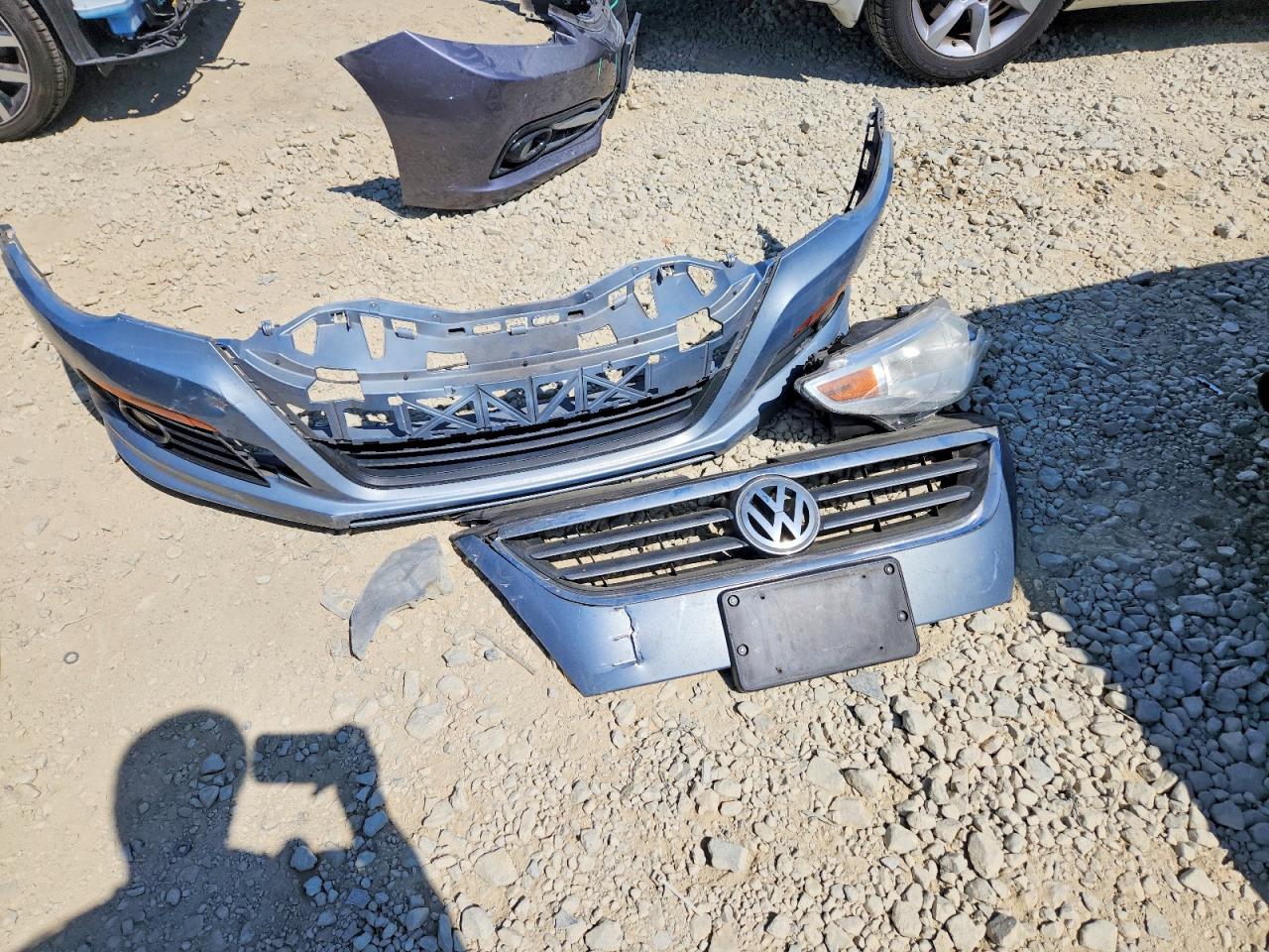 2012 Volkswagen Cc Sport Синий vin: WVWMP7AN1CE507397
