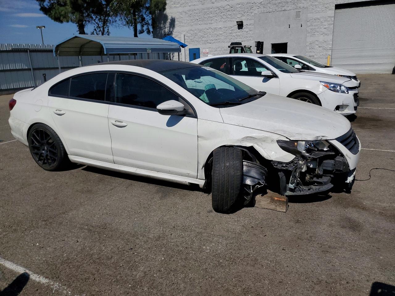 2012 Volkswagen Cc Sport White vin: WVWMP7AN1CE509408
