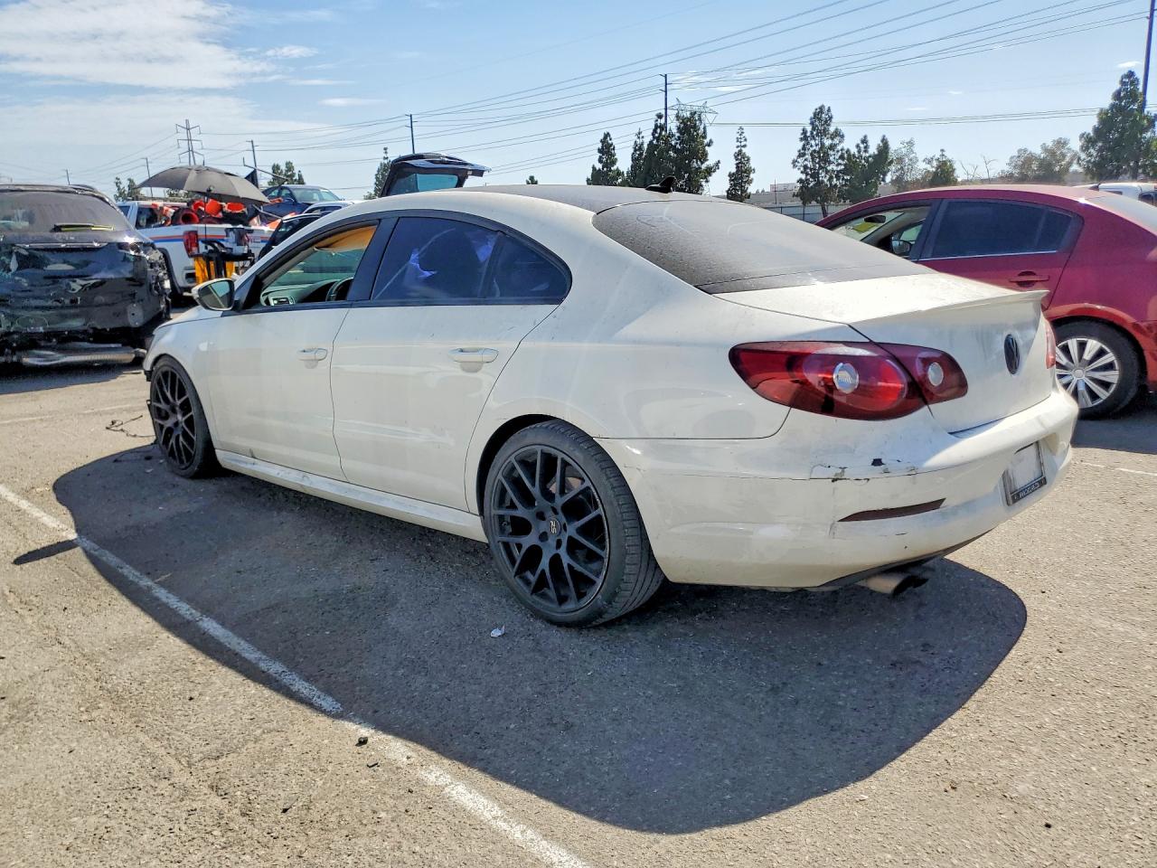 2012 Volkswagen Cc Sport White vin: WVWMP7AN1CE509408