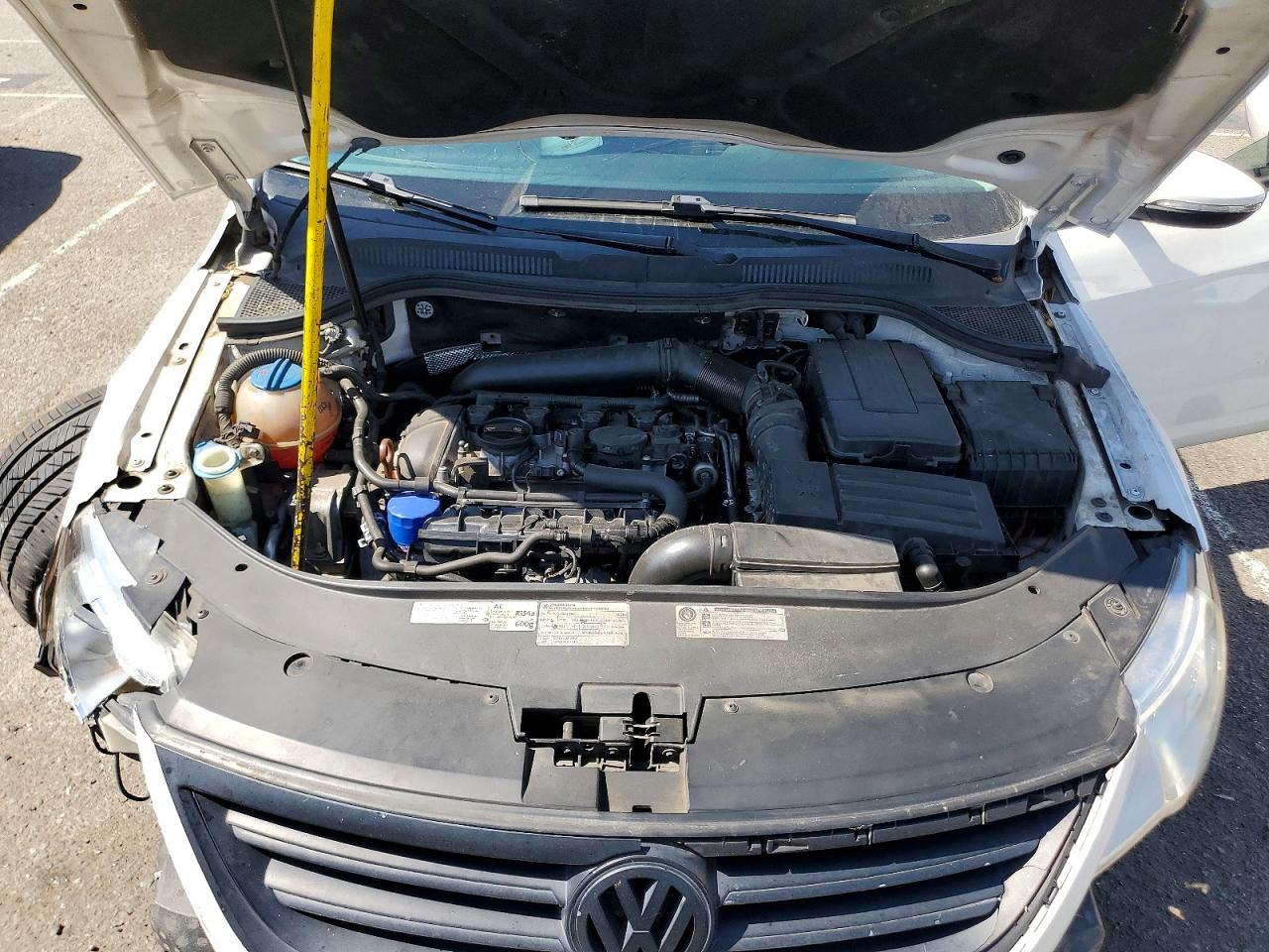2012 Volkswagen Cc Sport White vin: WVWMP7AN1CE509408