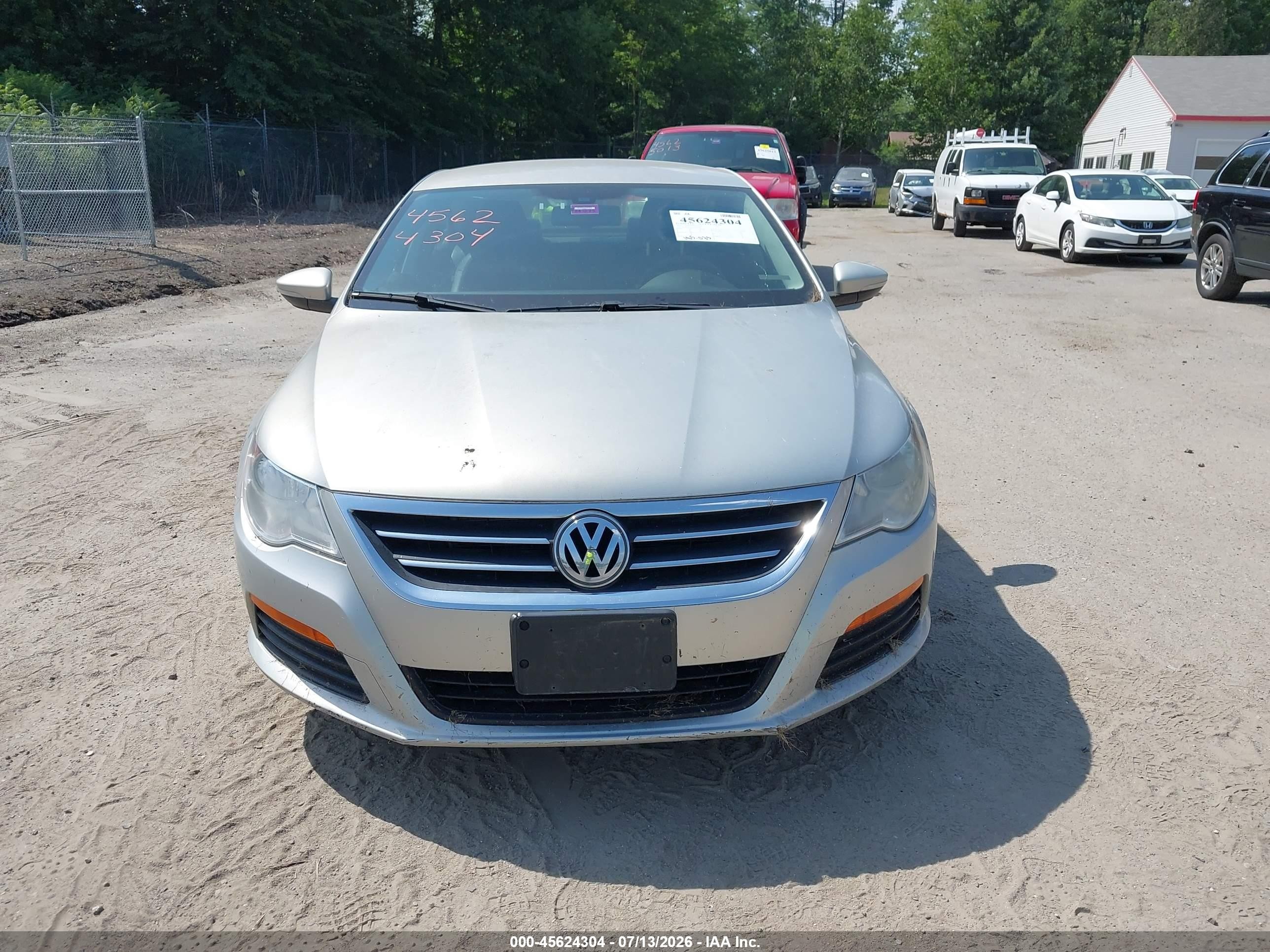 2012 Volkswagen Cc Sport Silver vin: WVWMP7AN1CE513068