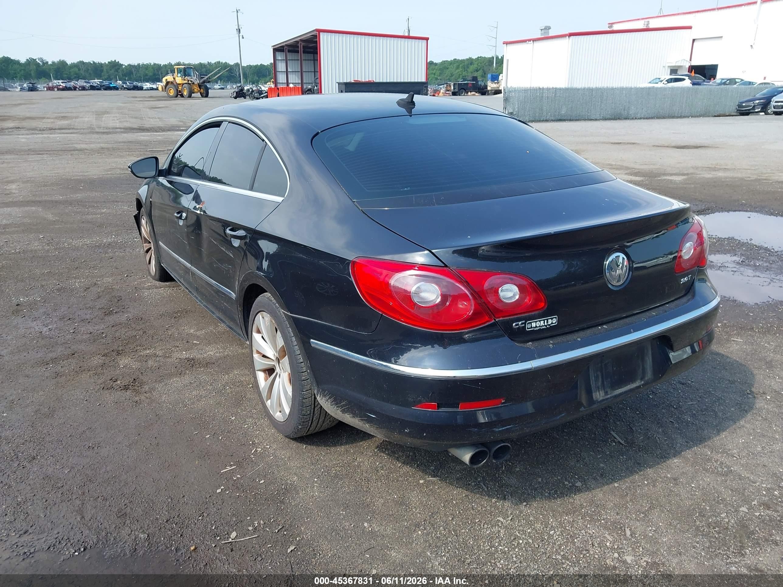2012 Volkswagen Cc Sport Black vin: WVWMP7AN1CE514284