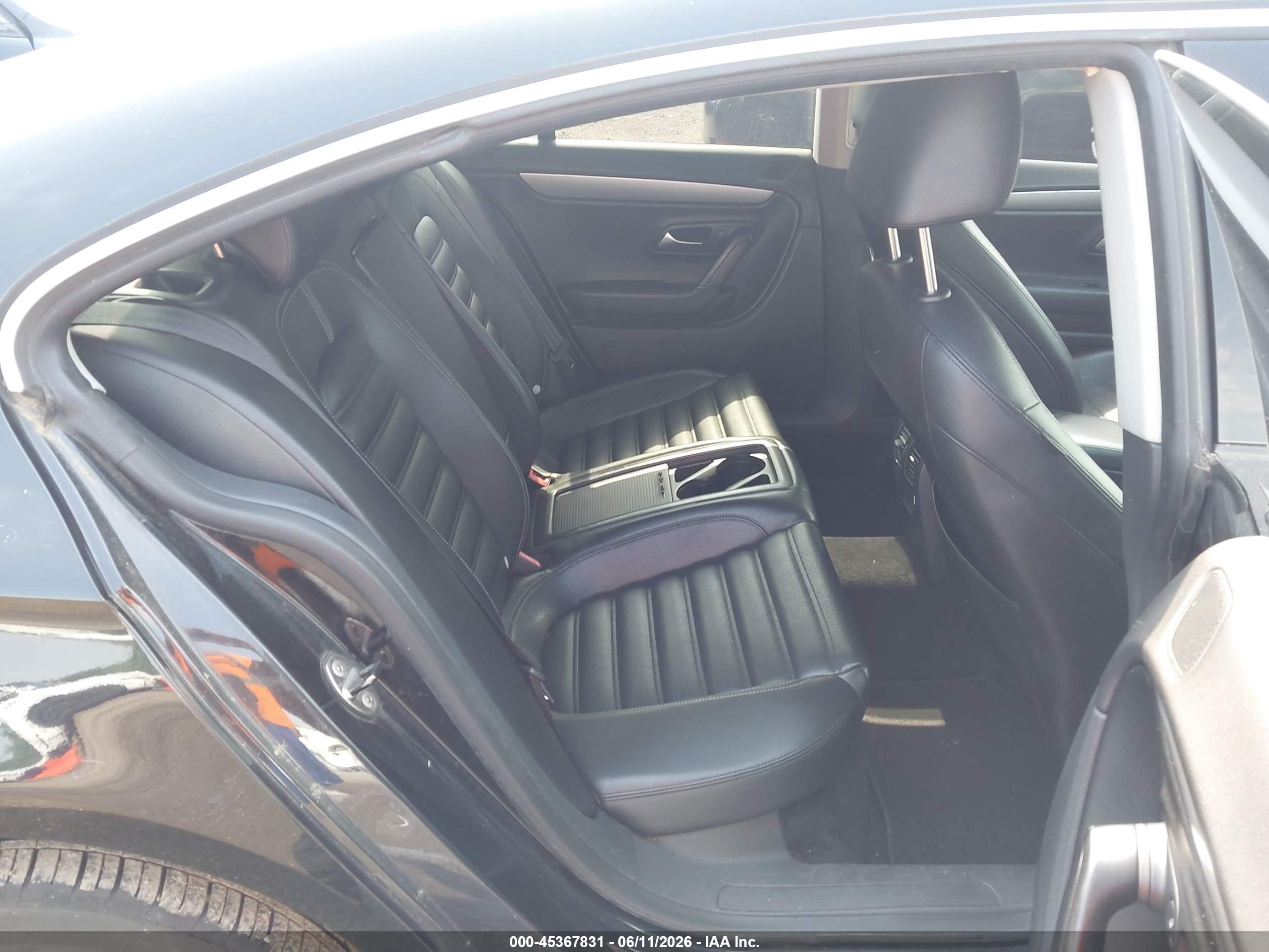 2012 Volkswagen Cc Sport Black vin: WVWMP7AN1CE514284