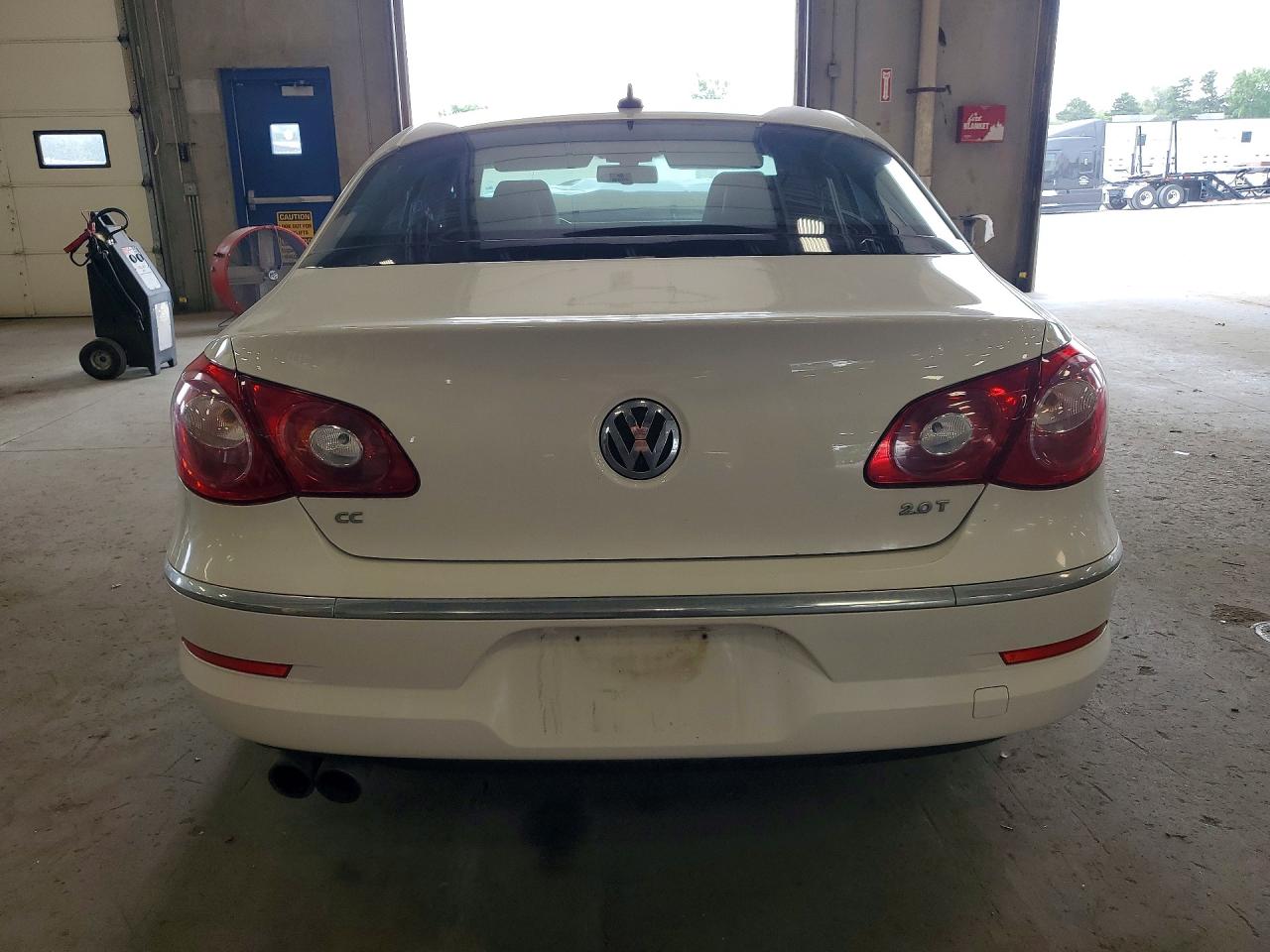 2012 Volkswagen Cc Sport White vin: WVWMP7AN1CE538696