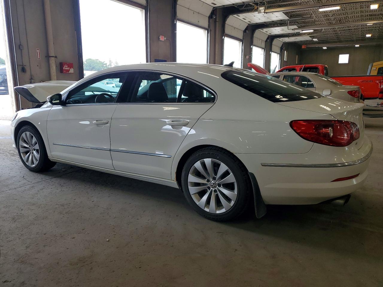 2012 Volkswagen Cc Sport White vin: WVWMP7AN1CE538696