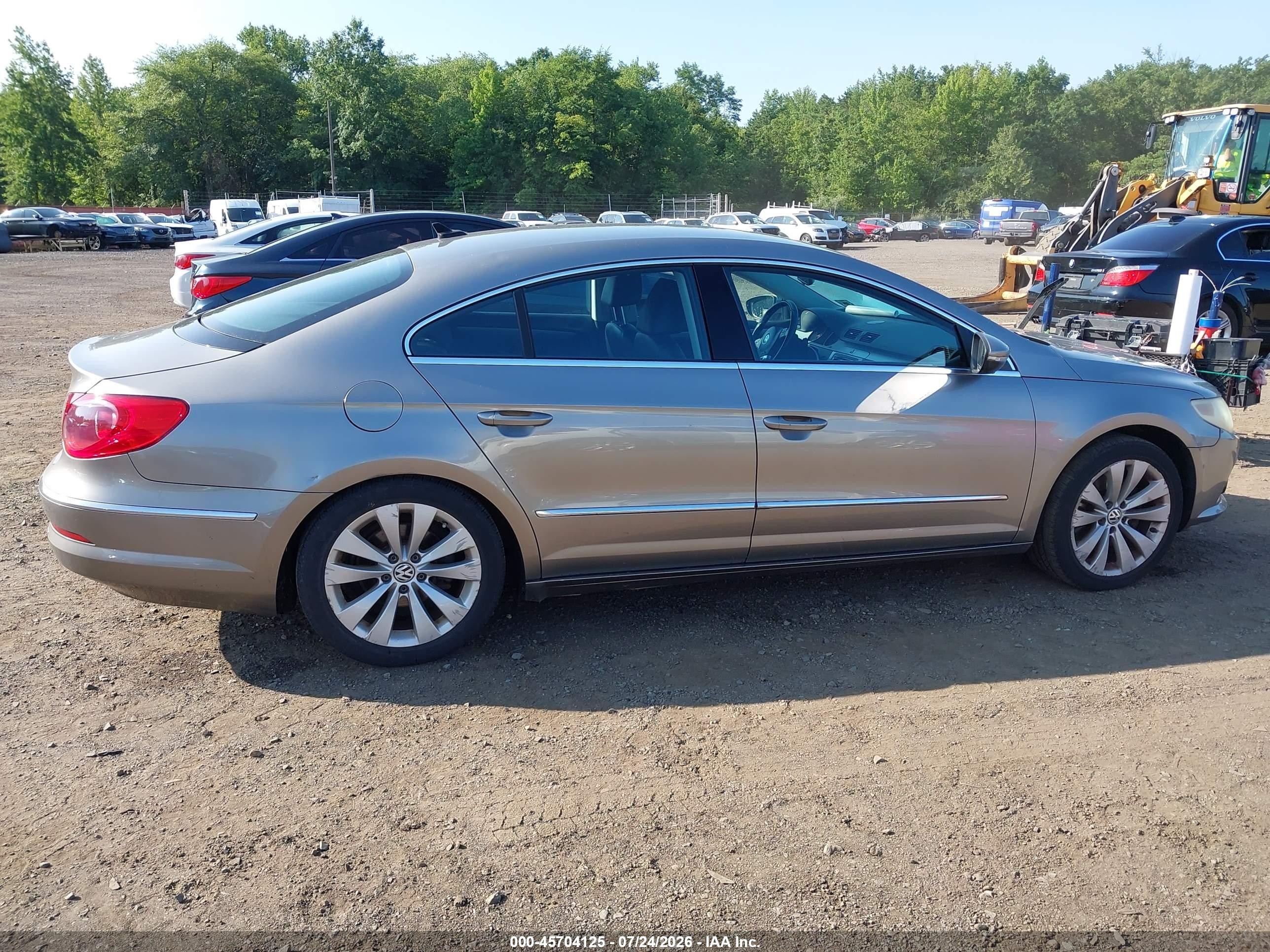 2010 Volkswagen Cc Sport Gray vin: WVWMP7AN2AE549767