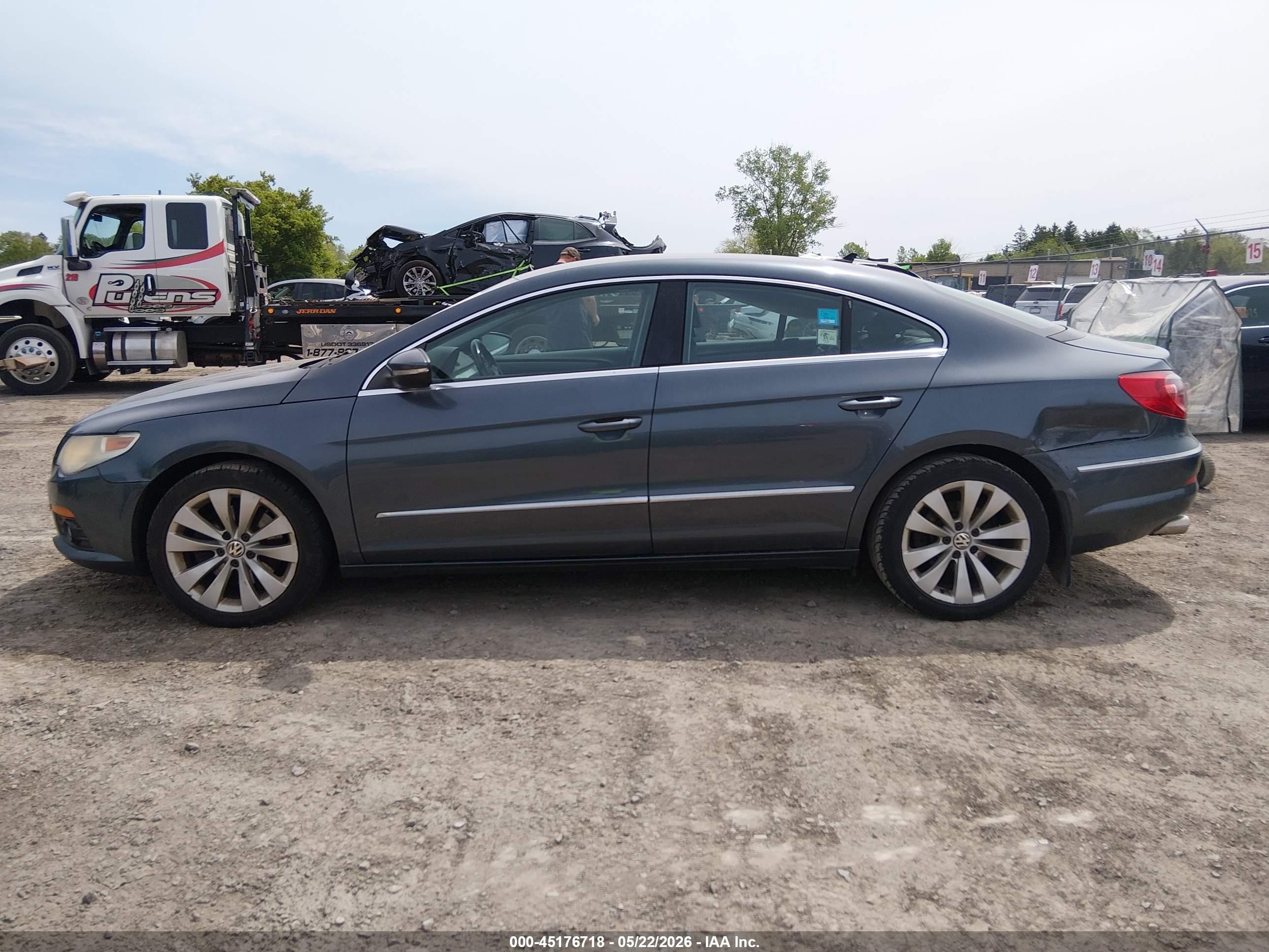 2010 Volkswagen Cc Sport Gray vin: WVWMP7AN2AE565323