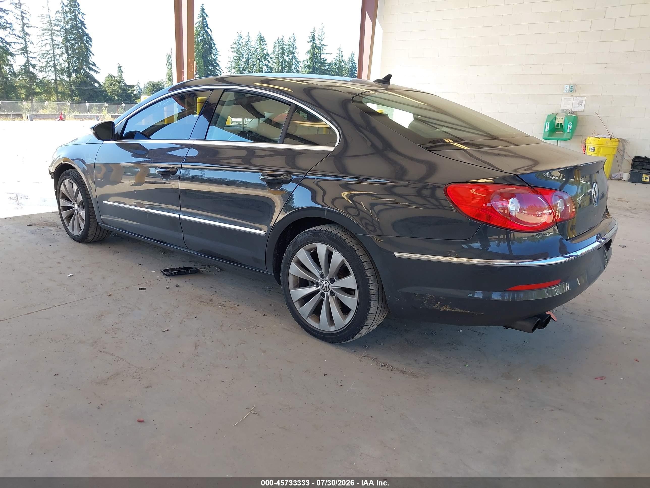 2012 Volkswagen Cc Sport Серый vin: WVWMP7AN2CE500412
