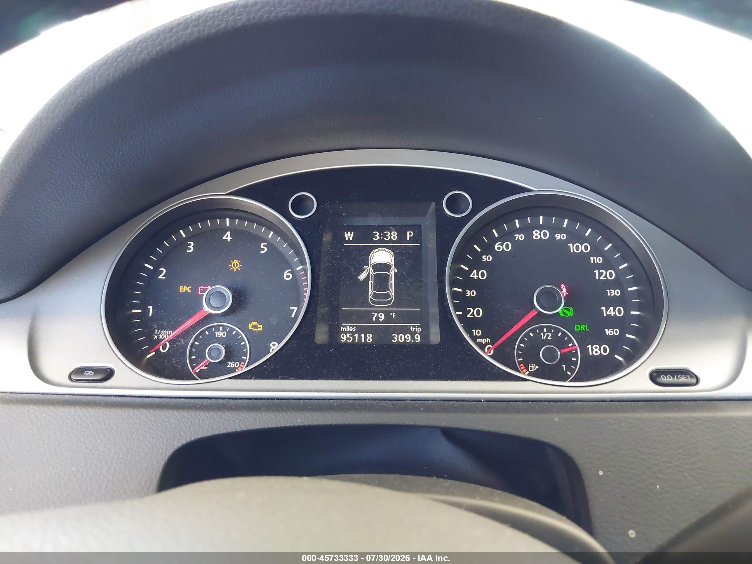 2012 Volkswagen Cc Sport Серый vin: WVWMP7AN2CE500412