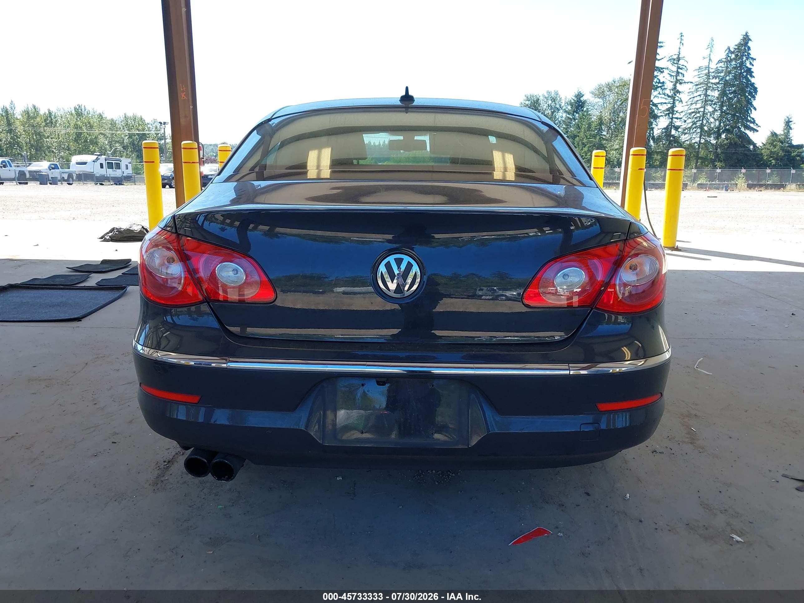 2012 Volkswagen Cc Sport Серый vin: WVWMP7AN2CE500412