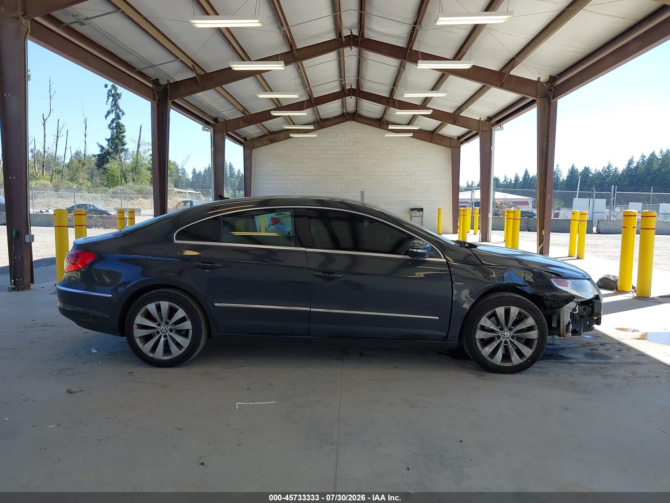 2012 Volkswagen Cc Sport Серый vin: WVWMP7AN2CE500412