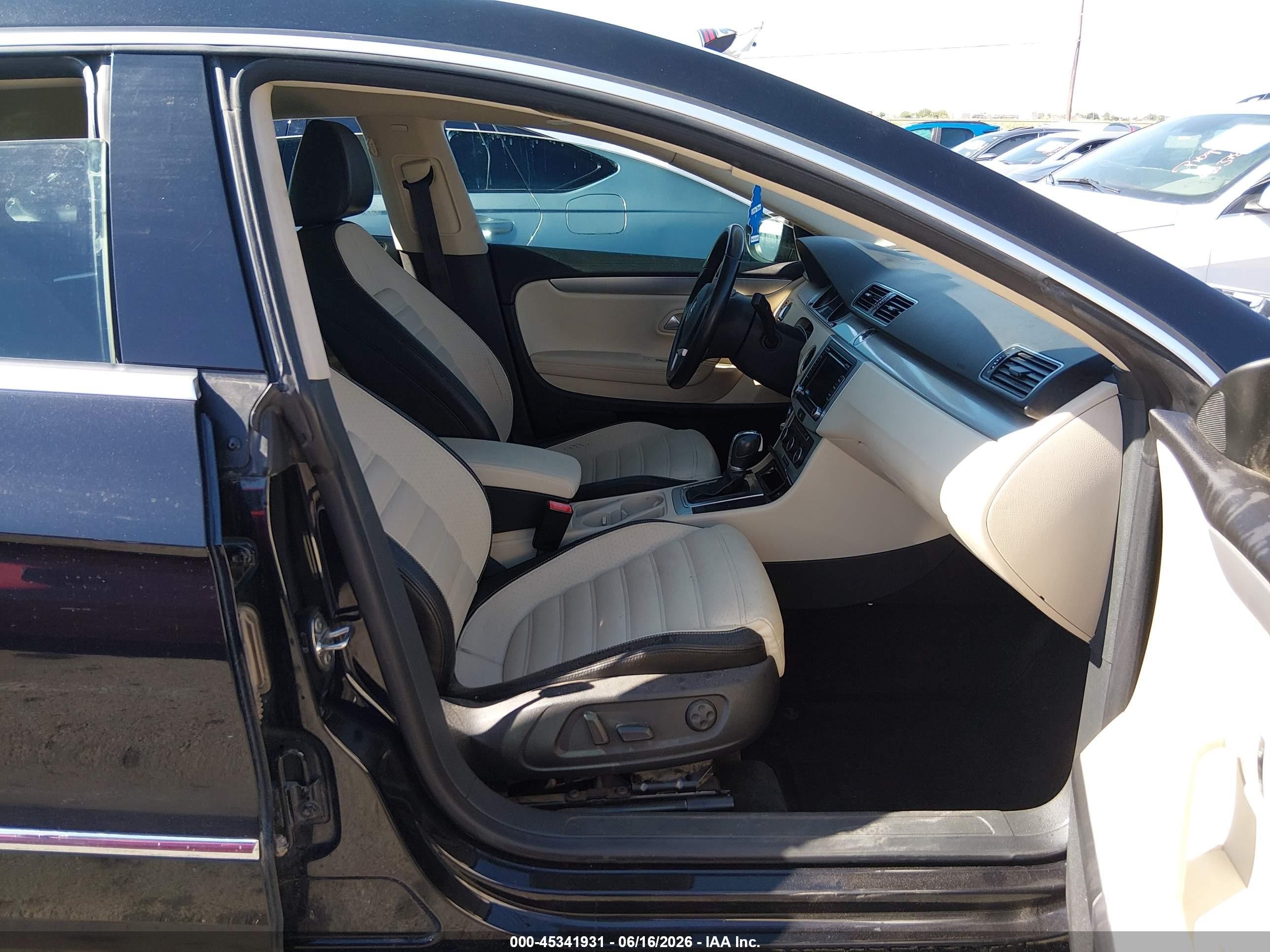 2012 Volkswagen Cc Sport Black vin: WVWMP7AN2CE530896