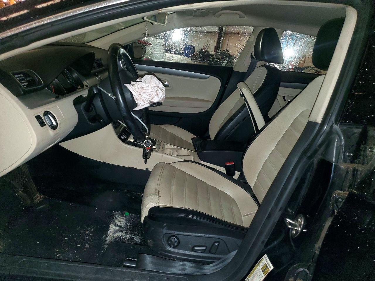 2012 Volkswagen Cc Sport Black vin: WVWMP7AN2CE534947