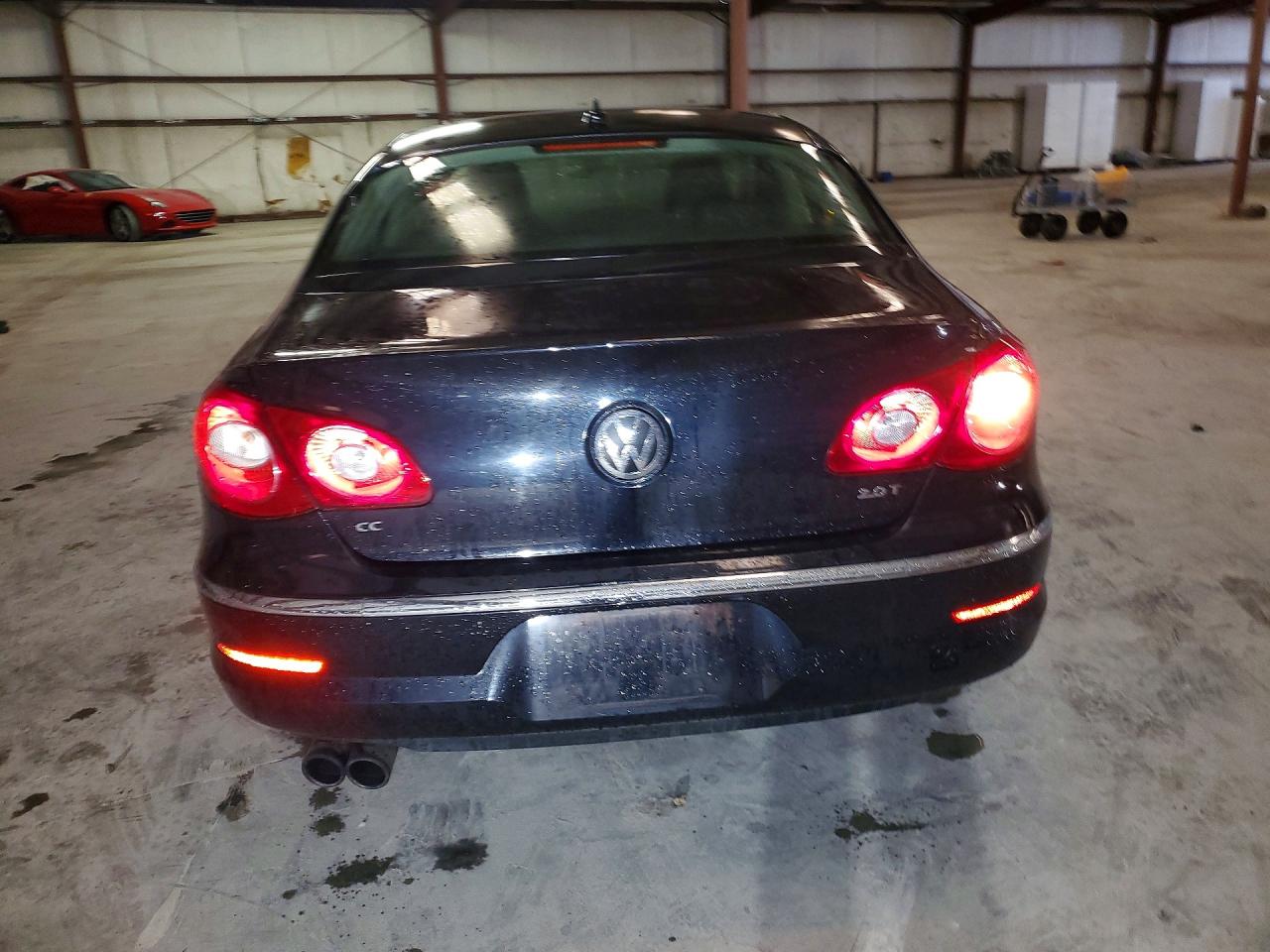 2012 Volkswagen Cc Sport Black vin: WVWMP7AN2CE534947