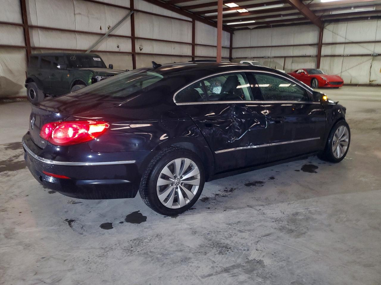 2012 Volkswagen Cc Sport Black vin: WVWMP7AN2CE534947
