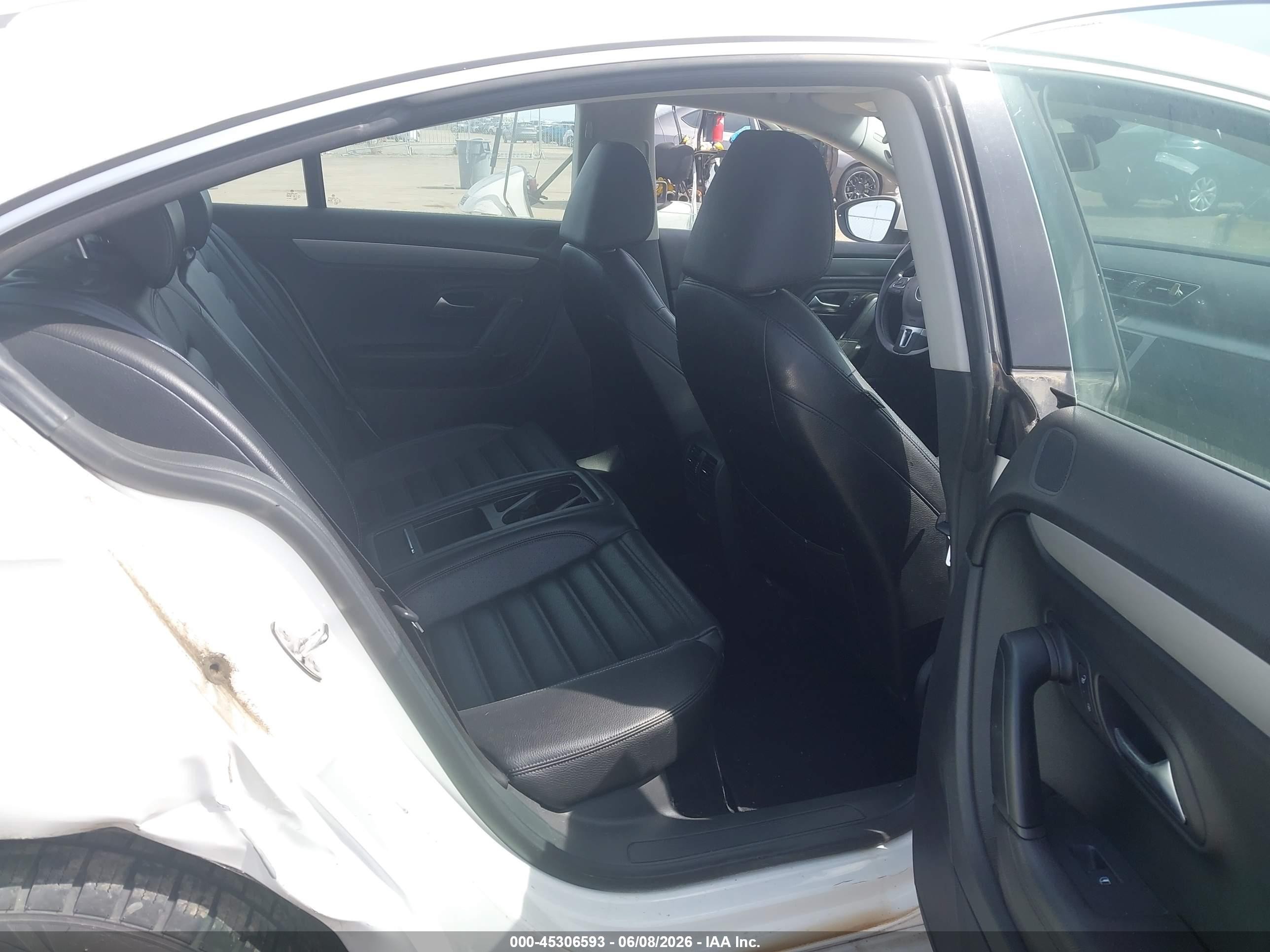 2012 Volkswagen Cc Sport White vin: WVWMP7AN2CE536522