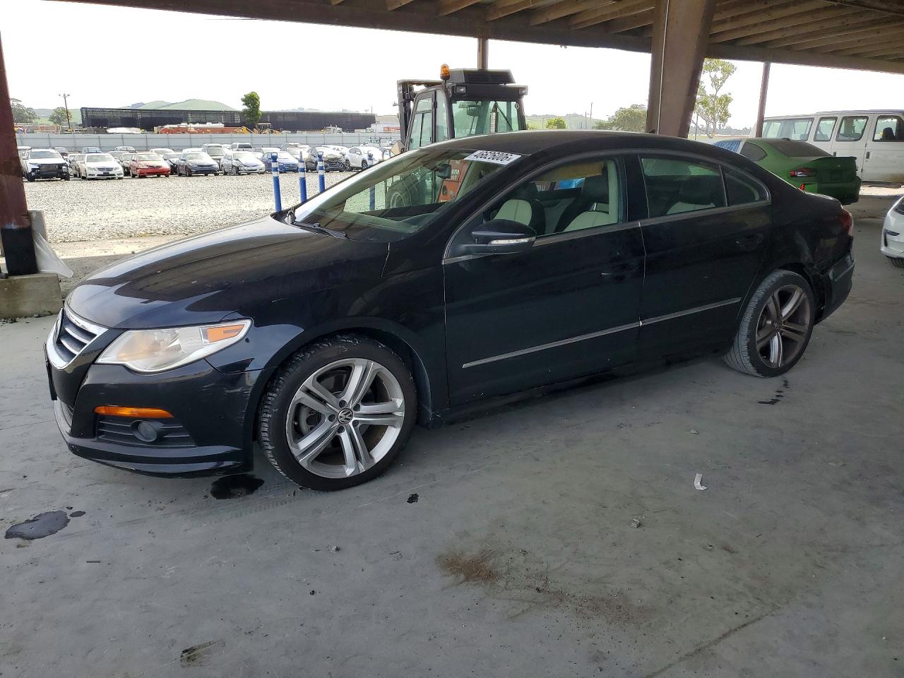 2012 Volkswagen Cc Sport Black vin: WVWMP7AN2CE546256