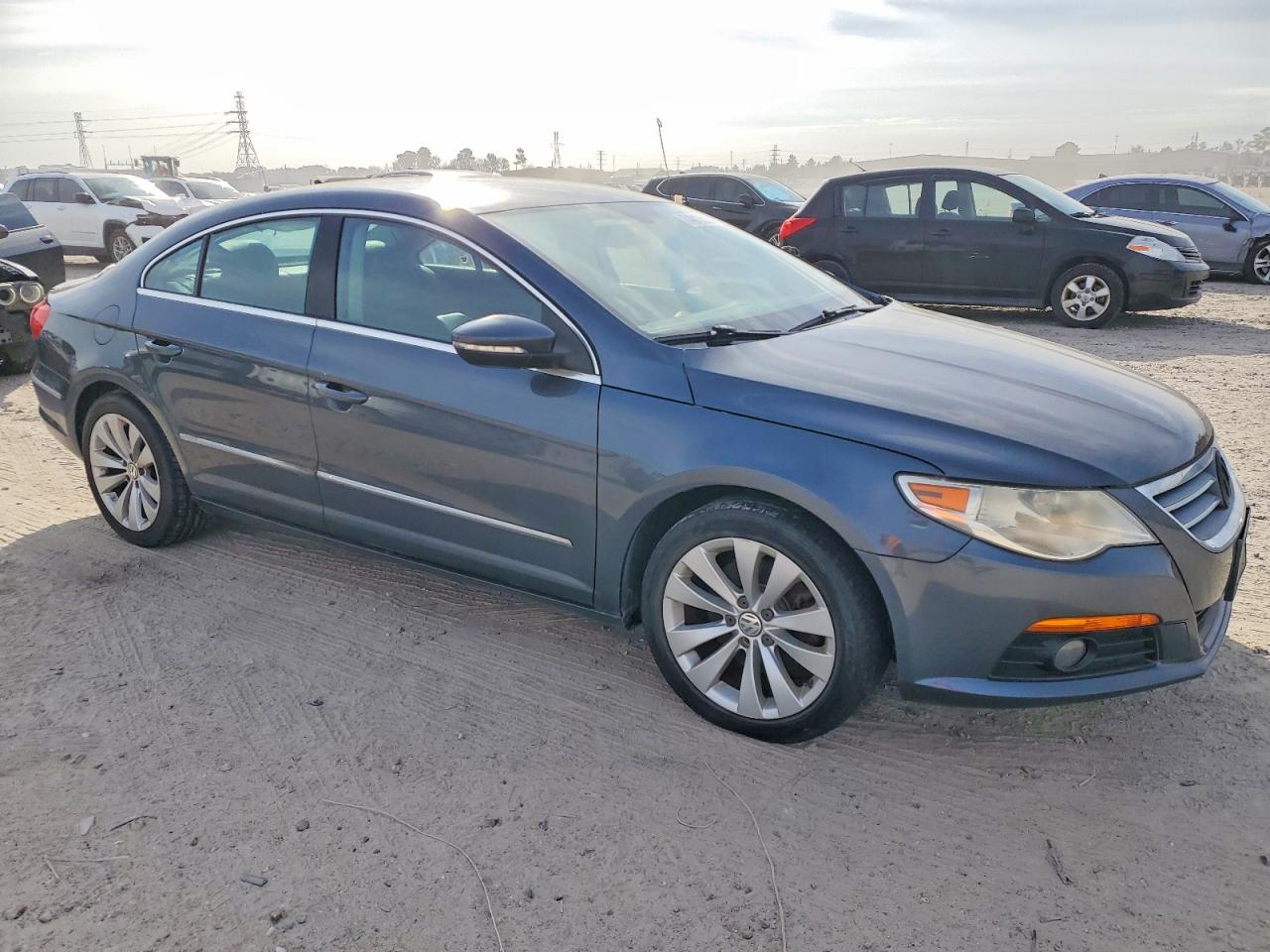 2010 Volkswagen Cc Sport Gray vin: WVWMP7AN3AE535201
