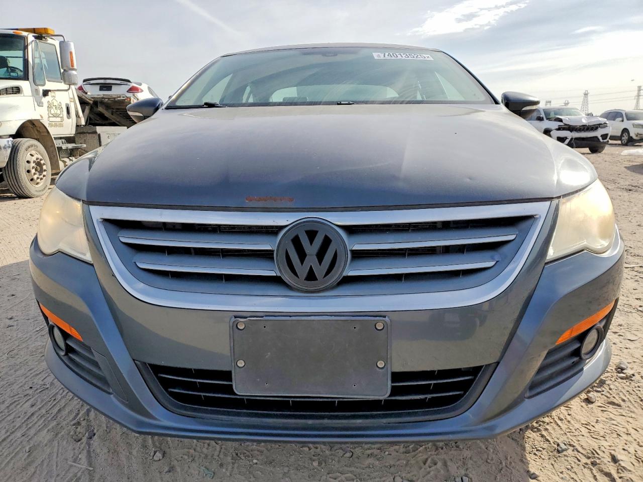 2010 Volkswagen Cc Sport Gray vin: WVWMP7AN3AE535201