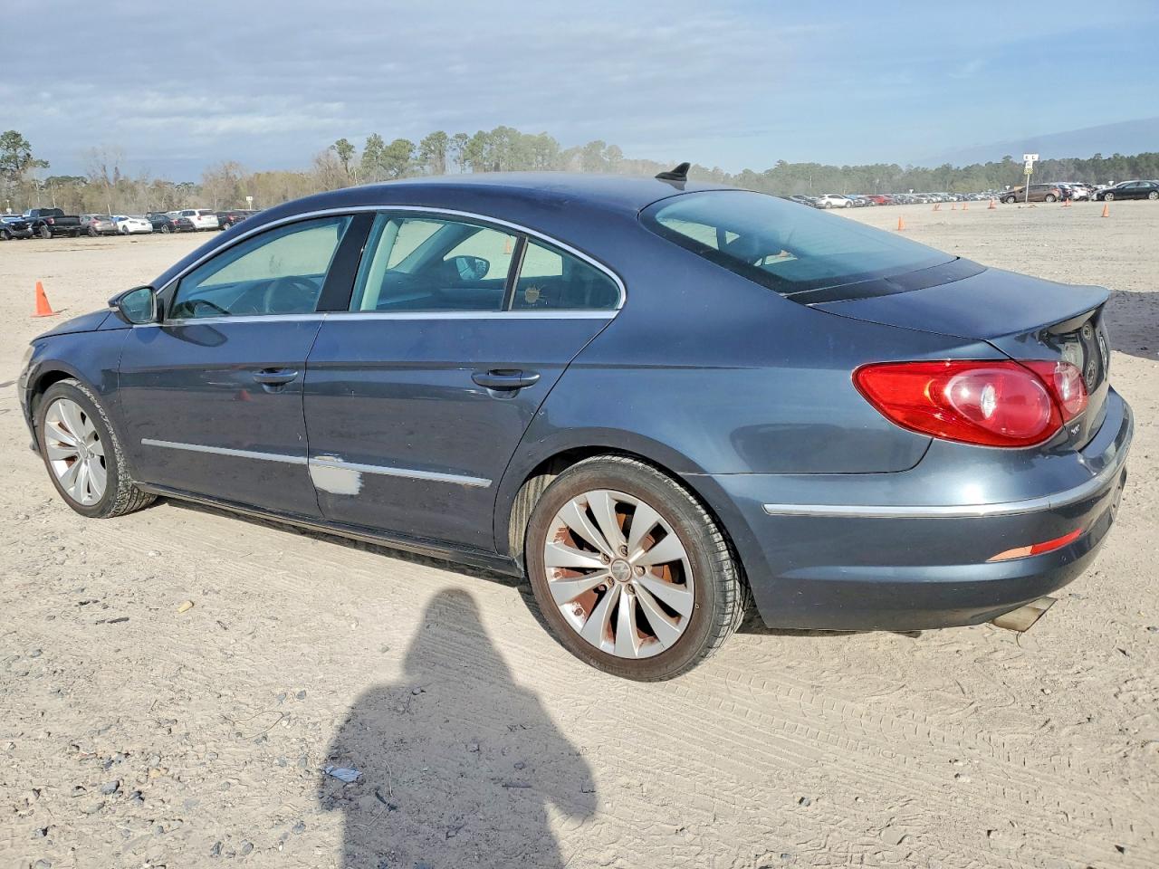 2010 Volkswagen Cc Sport Gray vin: WVWMP7AN3AE535201