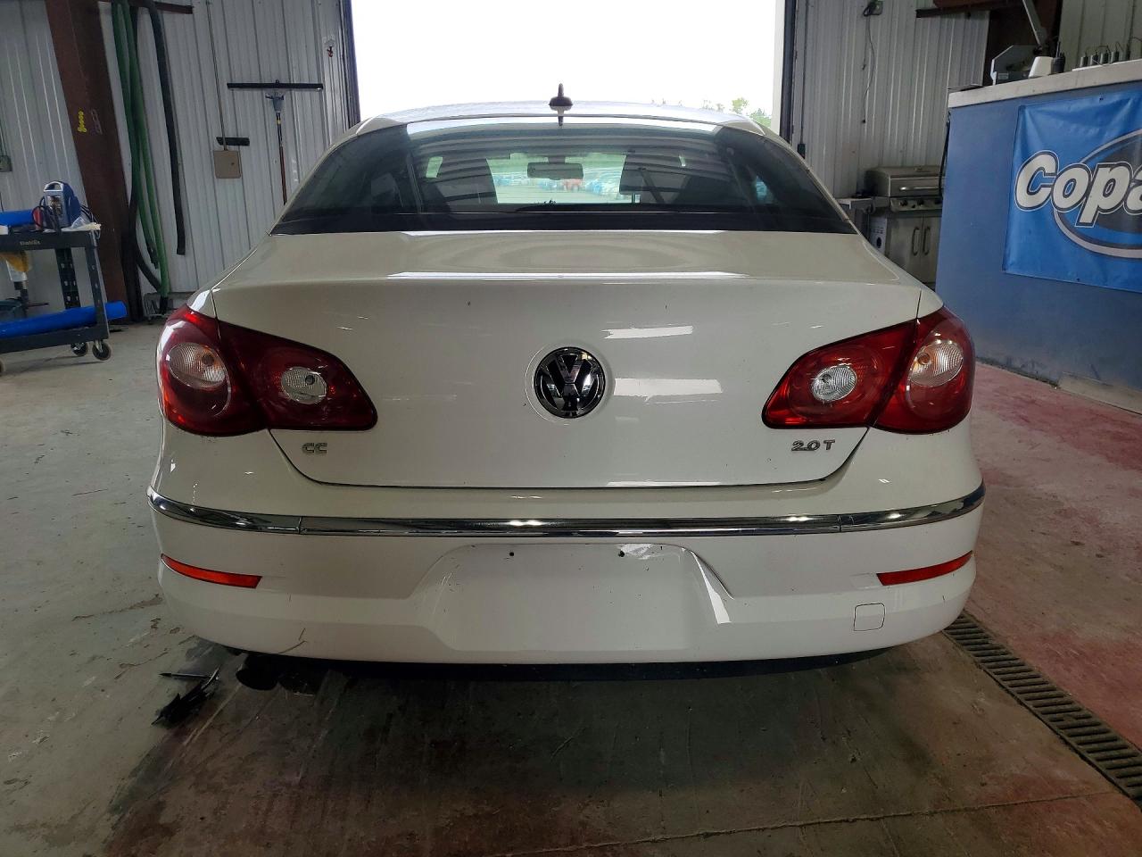 2010 Volkswagen Cc Sport White vin: WVWMP7AN3AE549678
