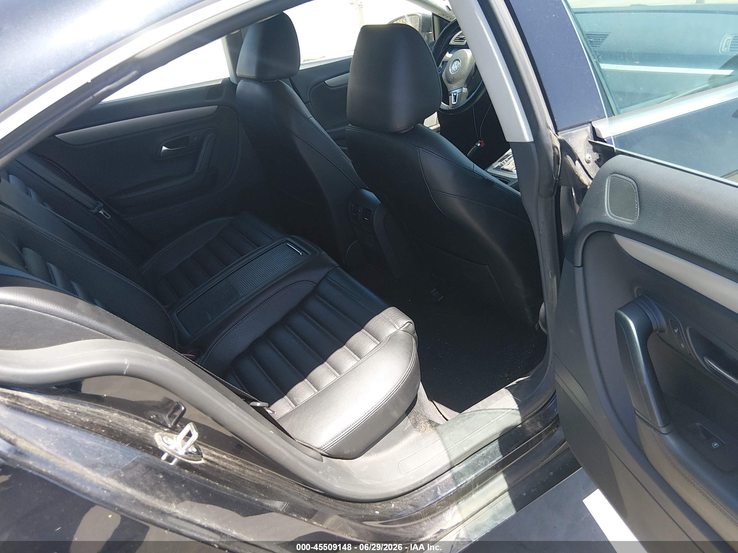 2010 Volkswagen Cc Sport Black vin: WVWMP7AN3AE554671
