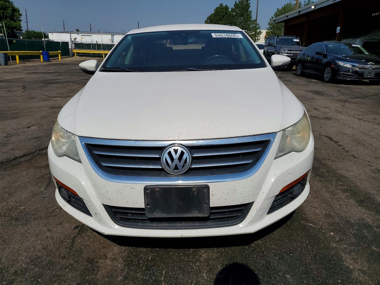 2010 Volkswagen Cc Sport White vin: WVWMP7AN3AE557893