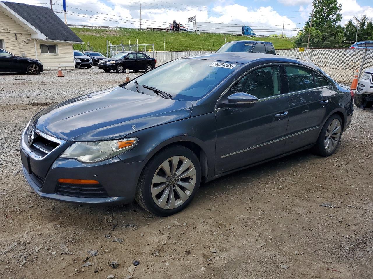2012 Volkswagen Cc Sport Серый vin: WVWMP7AN3CE507952