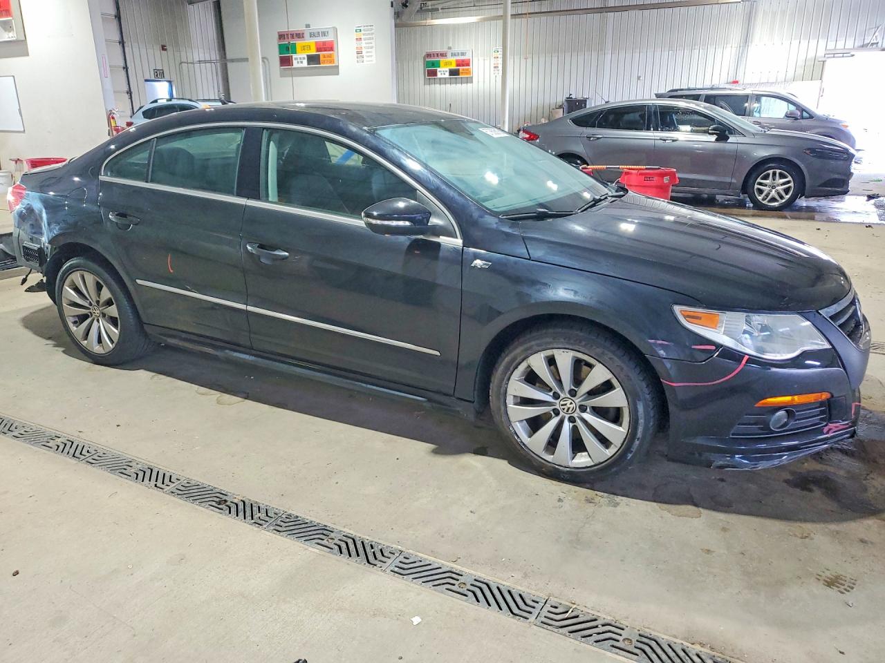 2012 Volkswagen Cc Sport Black vin: WVWMP7AN3CE532608